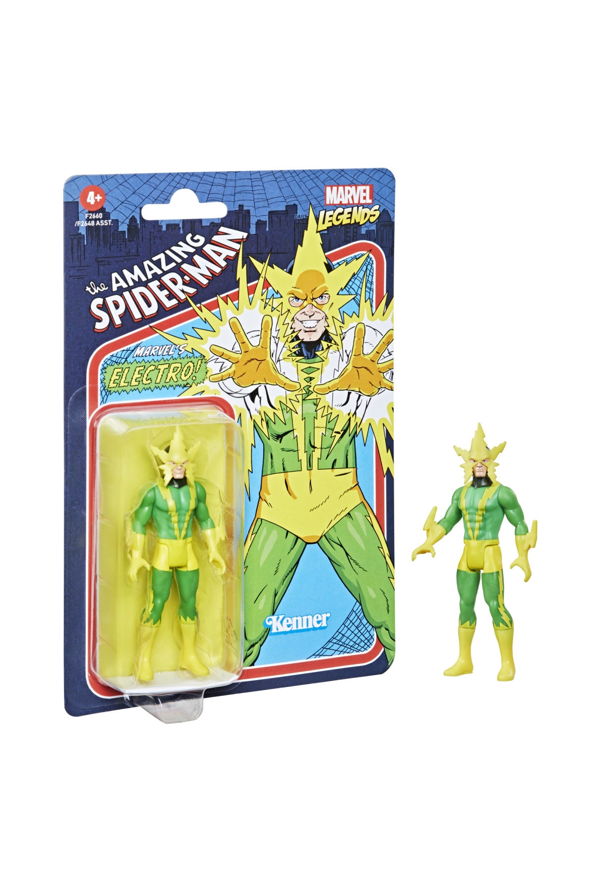 فیگور LEGENDS RETRO 375 COLLECTION ELECTRO ACTION FIGURE از ترکیه MARVEL
