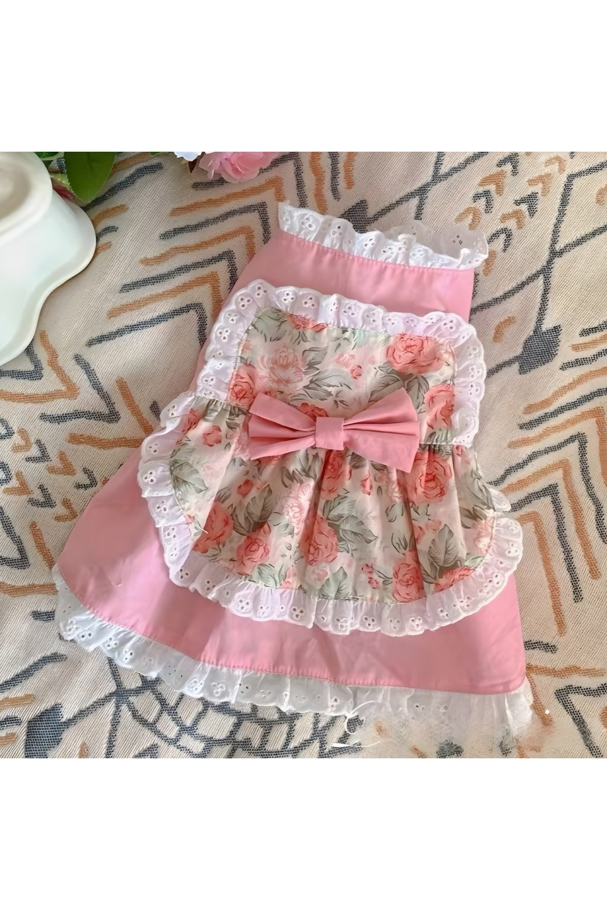 لباس سگ و گربه ماهلا MAHLA، مدل ponipum1، صورتی