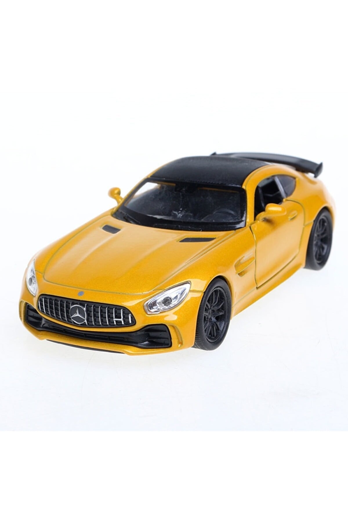 مدل خودرو 1:34 MERCEDES AMG GT R DIECAST SCALE زرد اورجینال WELLY