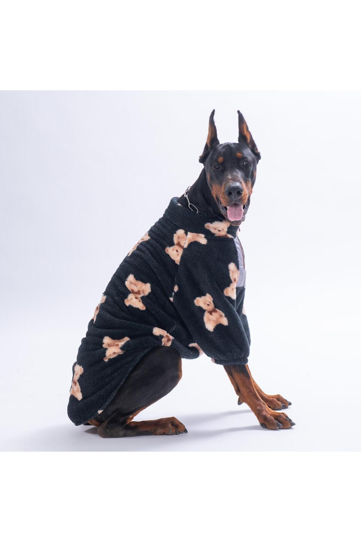 سویشرت پلش سگ نژاد بزرگ پاوستار Pawstar مدل Gentle Bruno