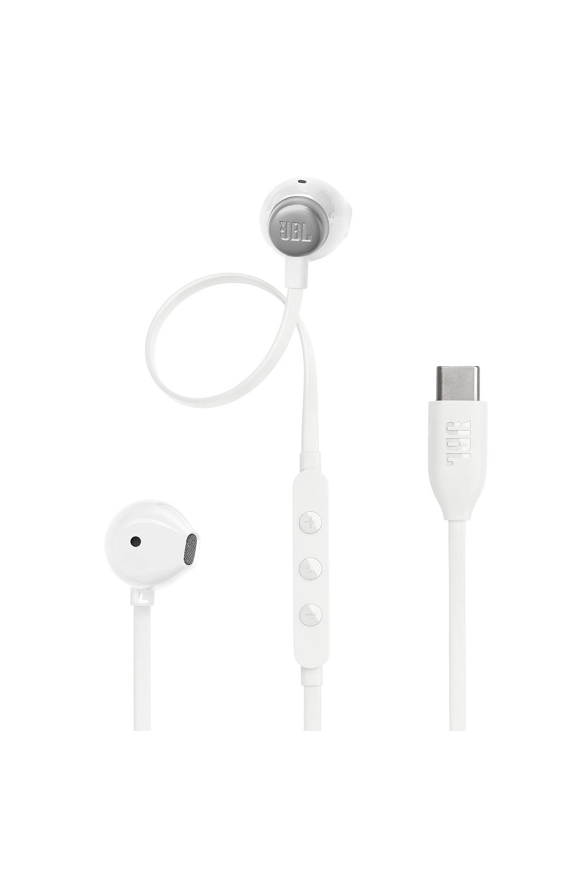 هدفون سیمی داخل گوش کابل سفید TONE 305C هدست JBL