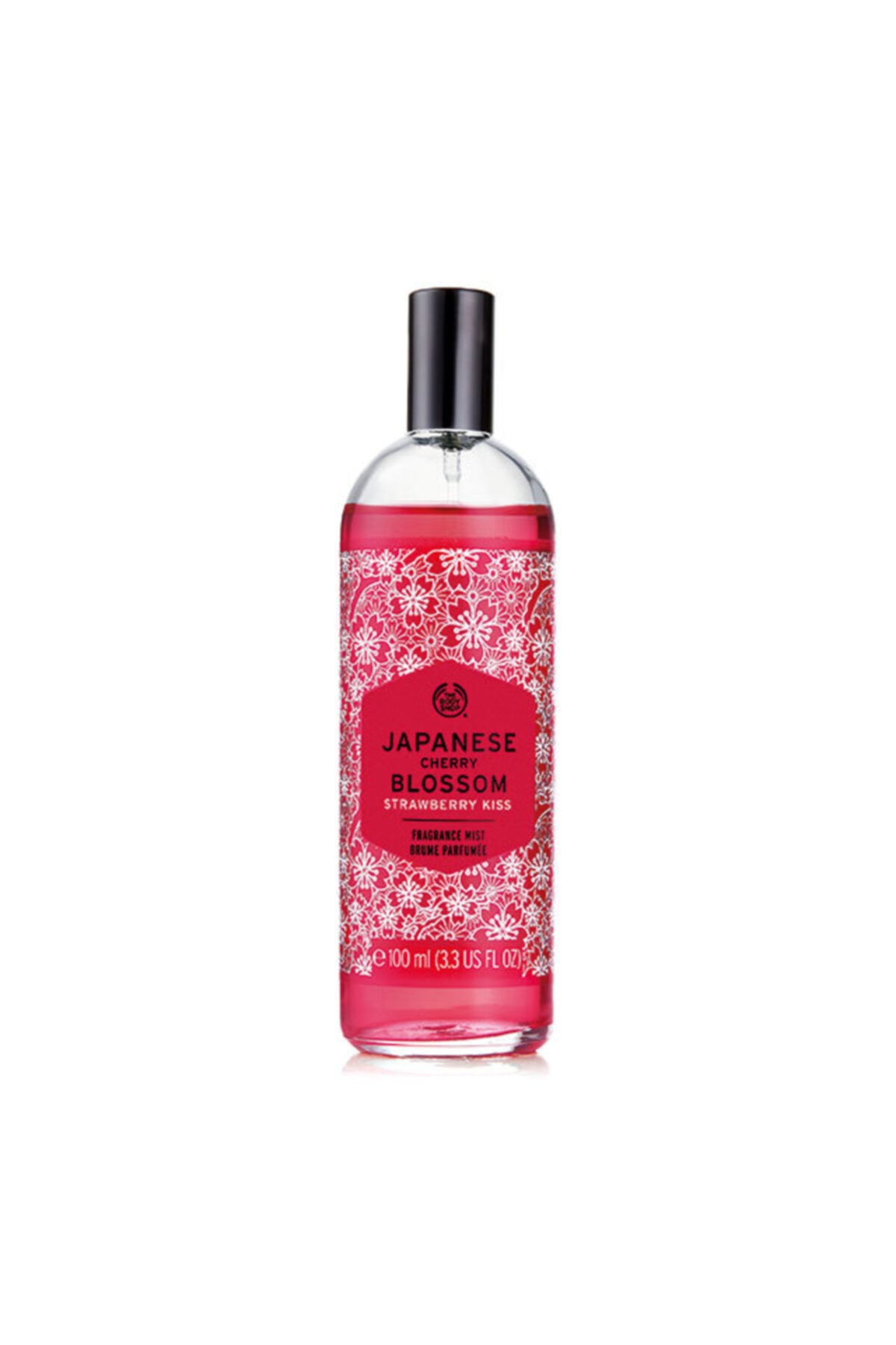 THE BODY SHOP اسپری بدن گل گیلاس ژاپنی با عطر توت فرنگی 100 میلی لیتر