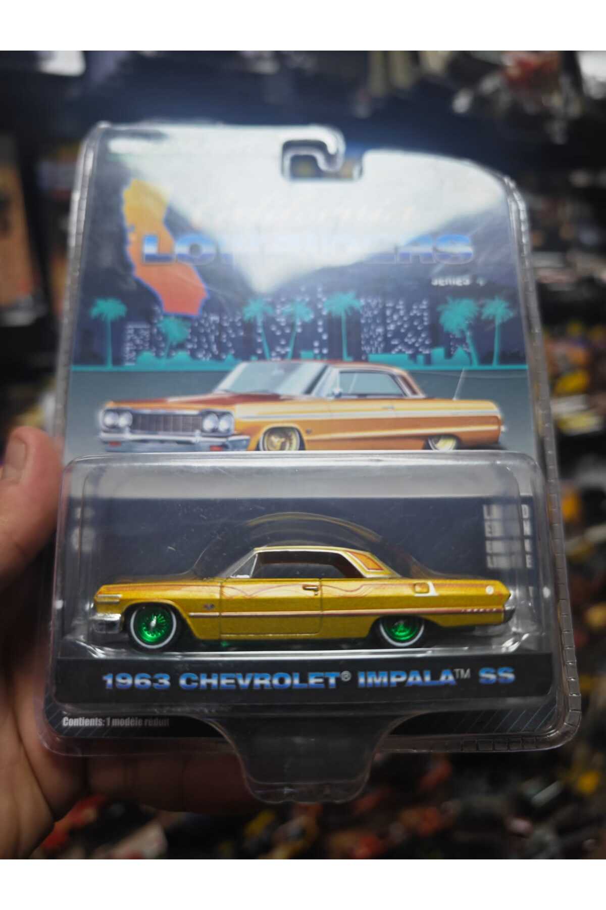 مدل خودرو CHEVROLET IMPALA SS 1963 اورجینال Greenlight