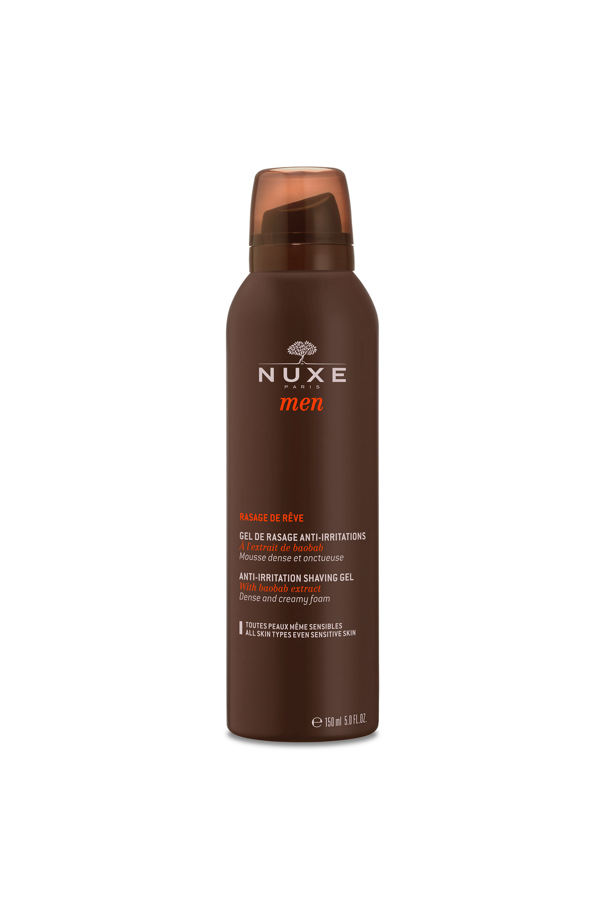 Nuxe ژل اصلاح مردانه 150 میلی لیتری