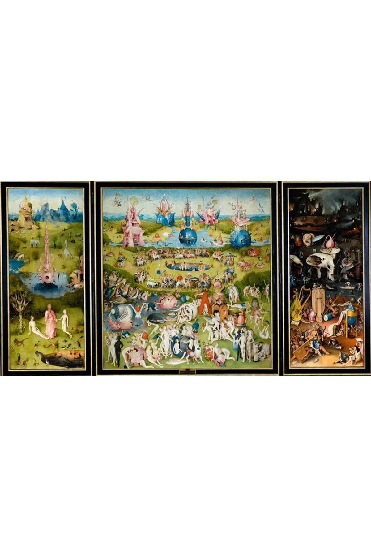 پازل THE GARDEN OF EARTHLY DELIGHTS HIERONYMUS BOSCH 1450 1516 نقاشی موزاییک الماس 109X58 سانتی متر MARCEL SANAT