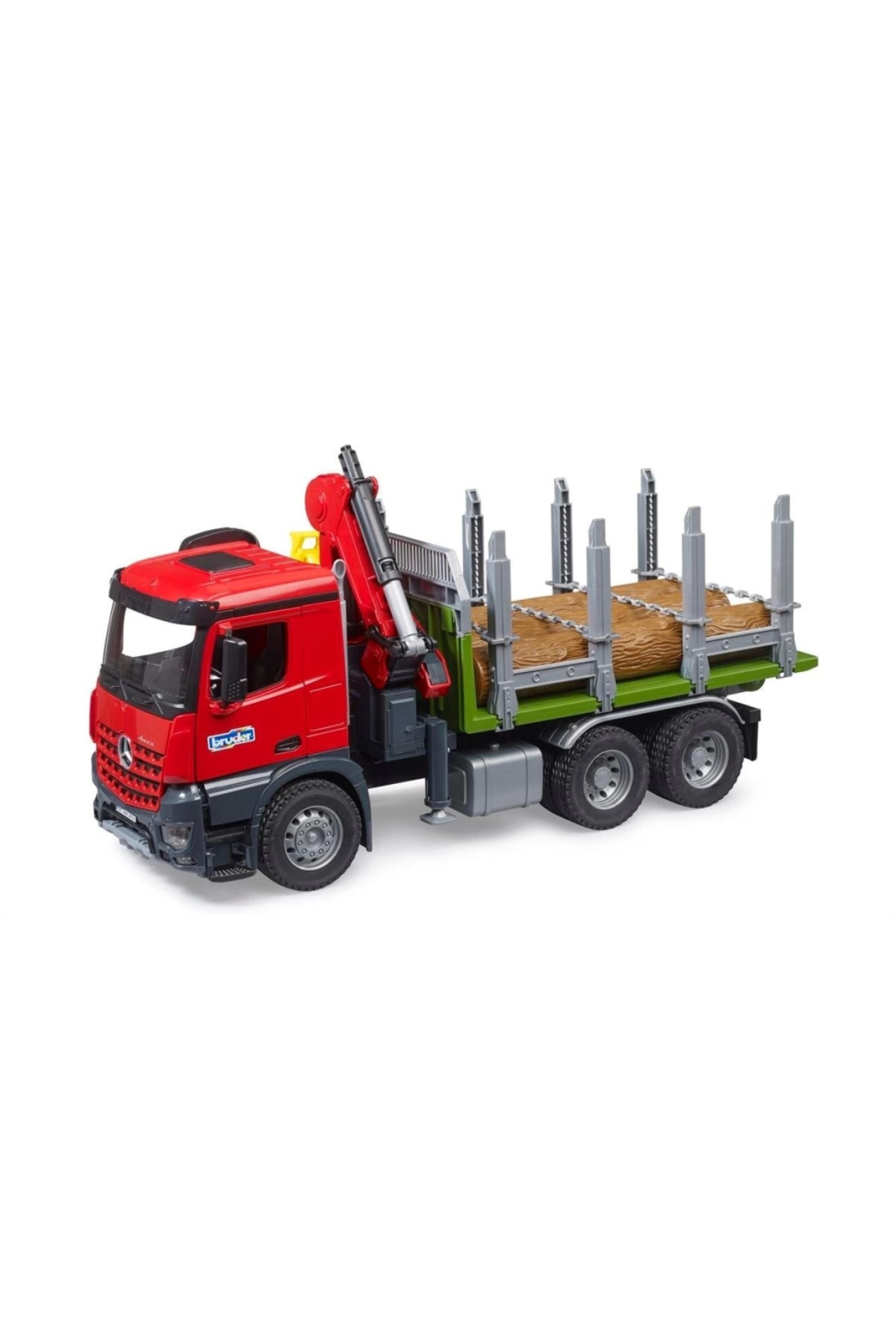 مدل خودرو BRUDER MB AROCS LOG TRANSPORTER TRUCK BR03669 اورجینال berenelektronik