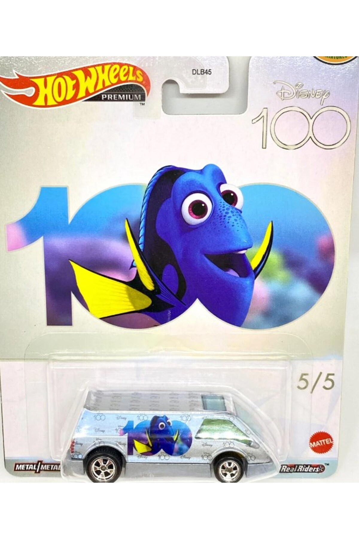 ماشین اسباب بازی دیزنی 100 سال DORY DREAM VAN XGW از PIXAR FINDING HOT WHEELS PREMIUM هات ویلز اورجینال HOT WHEELS