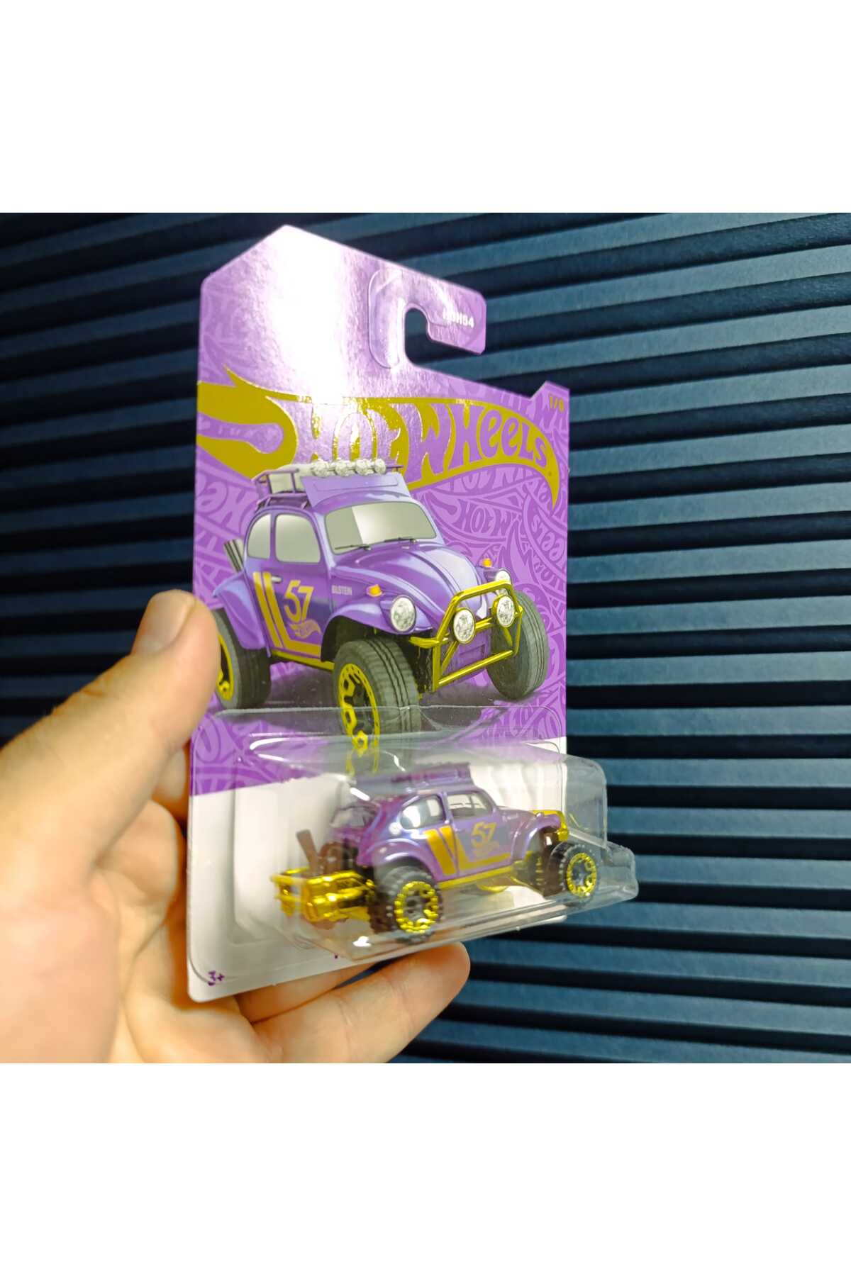 ماشین اسباب بازی VOLKSWAGEN BAJA BUG 57TH ANNIVERSARY SPECIAL SERIES LONG KARD خودرو مدل HOT WHEELS