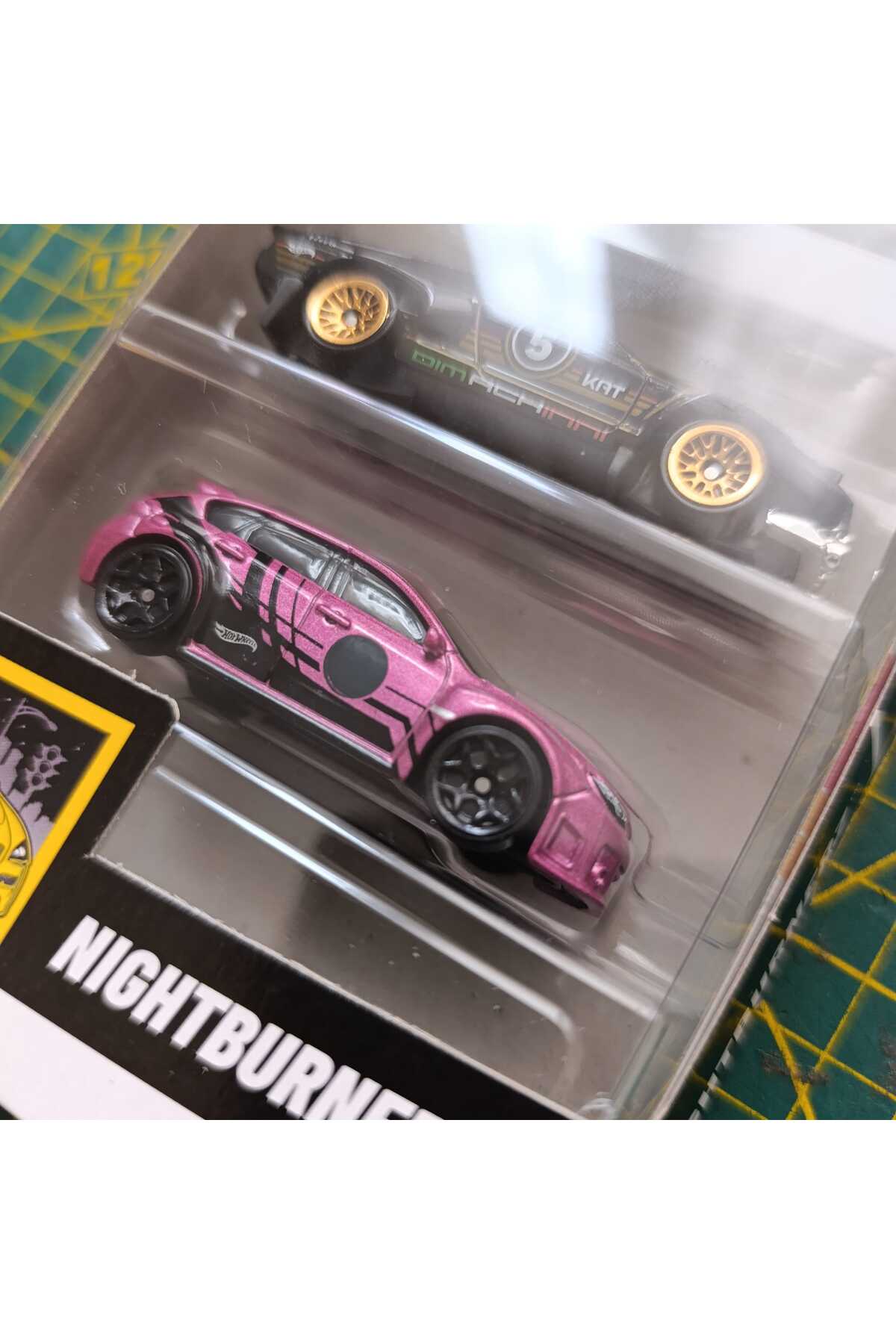 مدل خودرو ست ماشین 5 تکه متل NIGHTBURNERZ SUPRA اورجینال HOT WHEELS