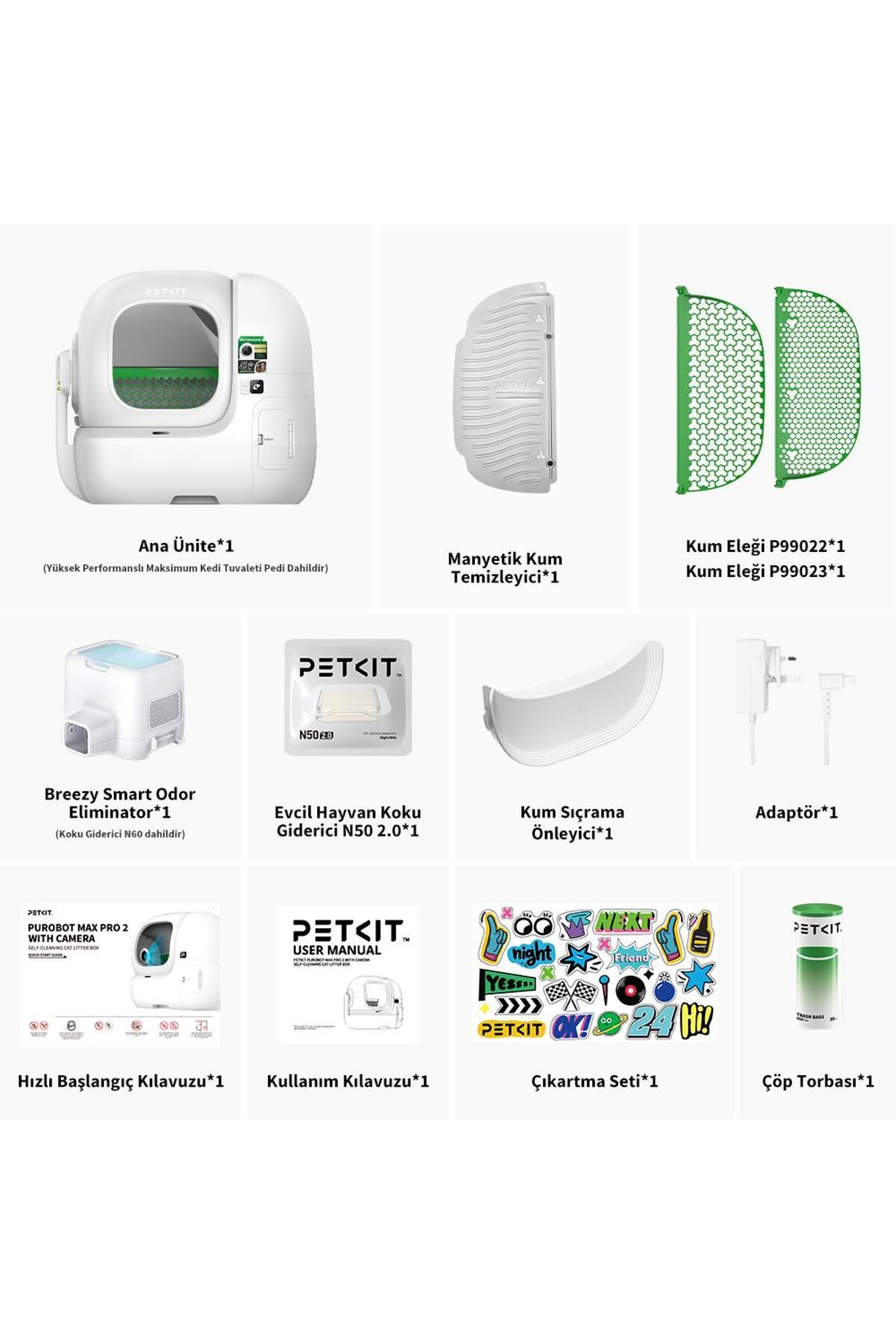 توالت گربه هوشمند پت‌کیت Petkit Purobot Max Pro 2