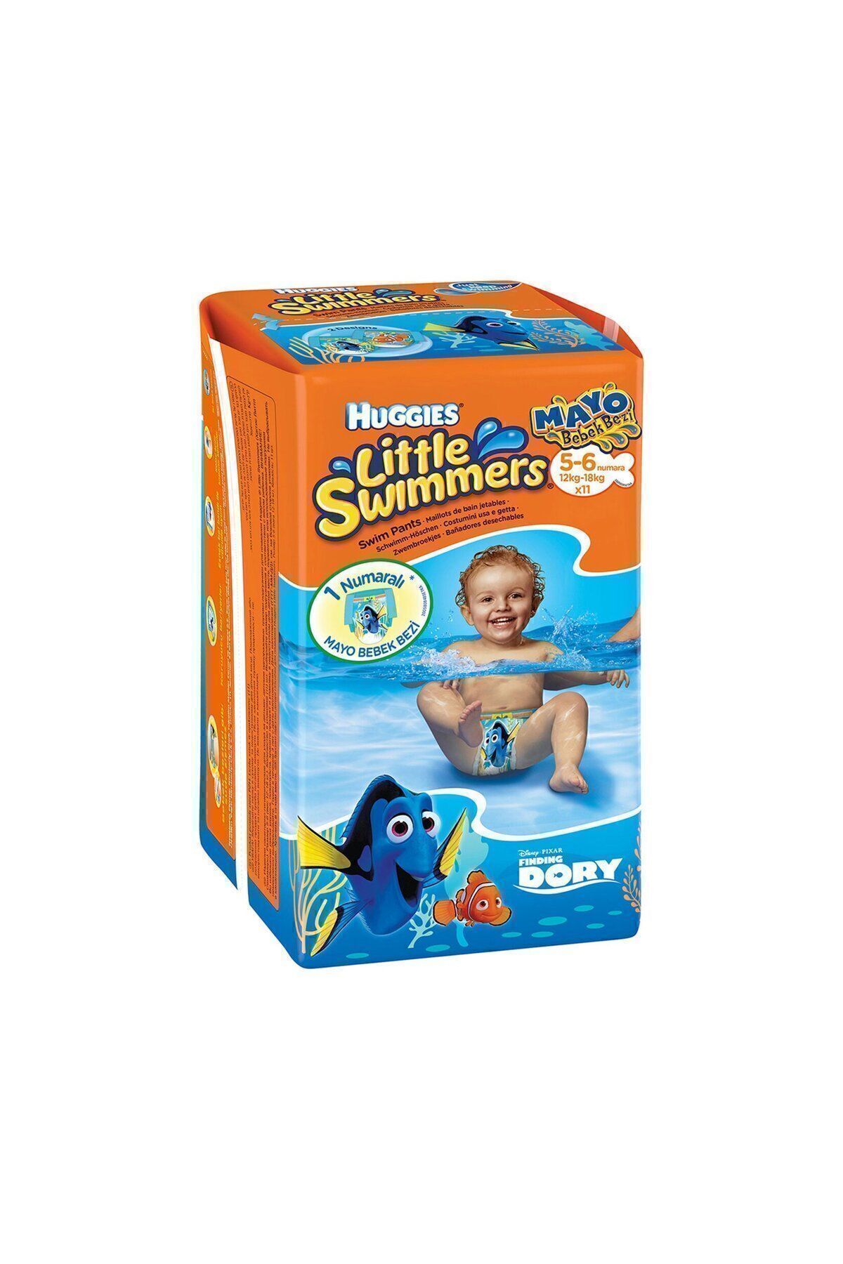 پوشک بچه سایز SWIMSUIT LITTLE SWIMMERS: 5 6 12 18 کیلوگرم تکی INNER PIECES 11 اورجینال Huggies