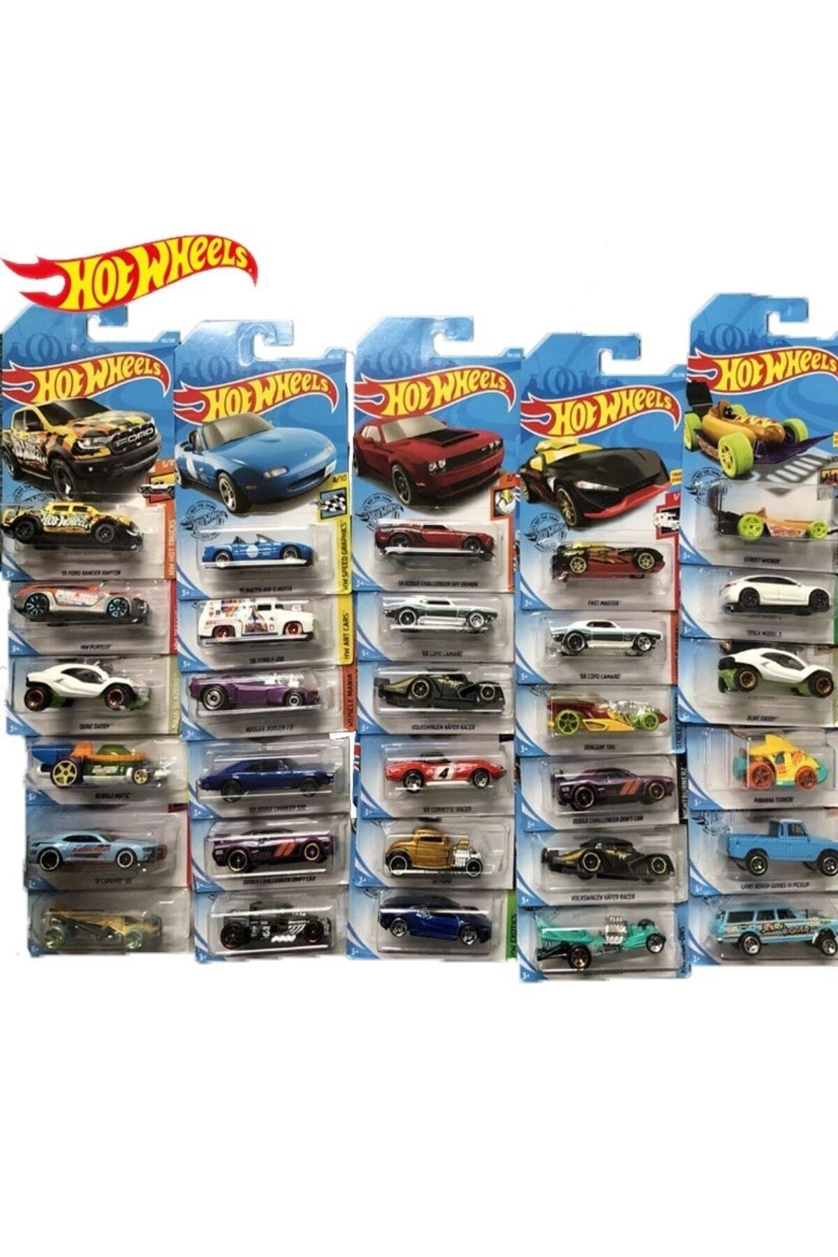 ماشین اسباب بازی اتومبیل های غافلگیرکننده 3 غافلگیرانه هات ویلز اورجینال HOT WHEELS