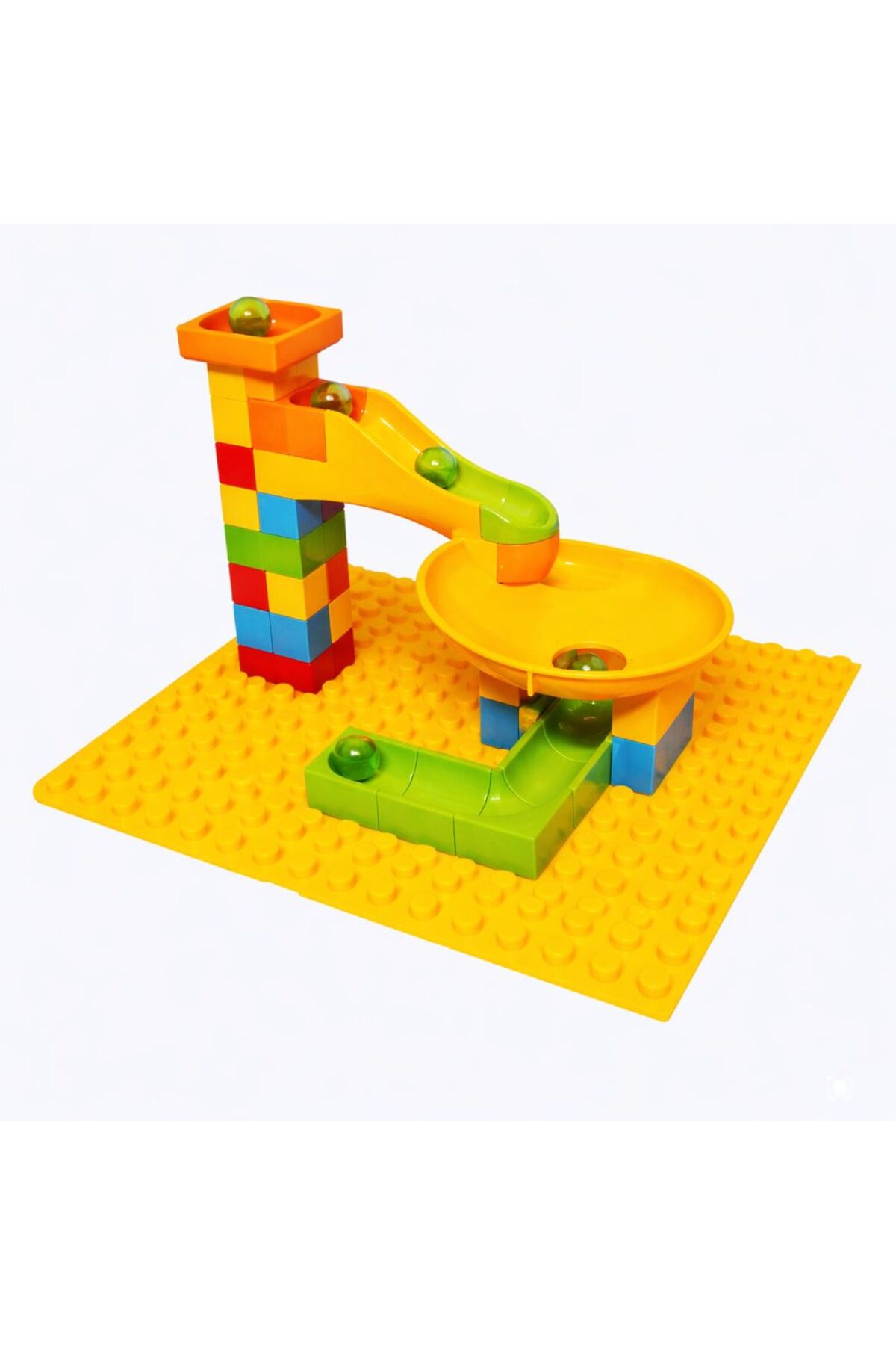 لگو و اسباب بازی های ساخت محور کف زرد بزرگ سازگار LEGO DUPLO از ترکیه Genel Markalar