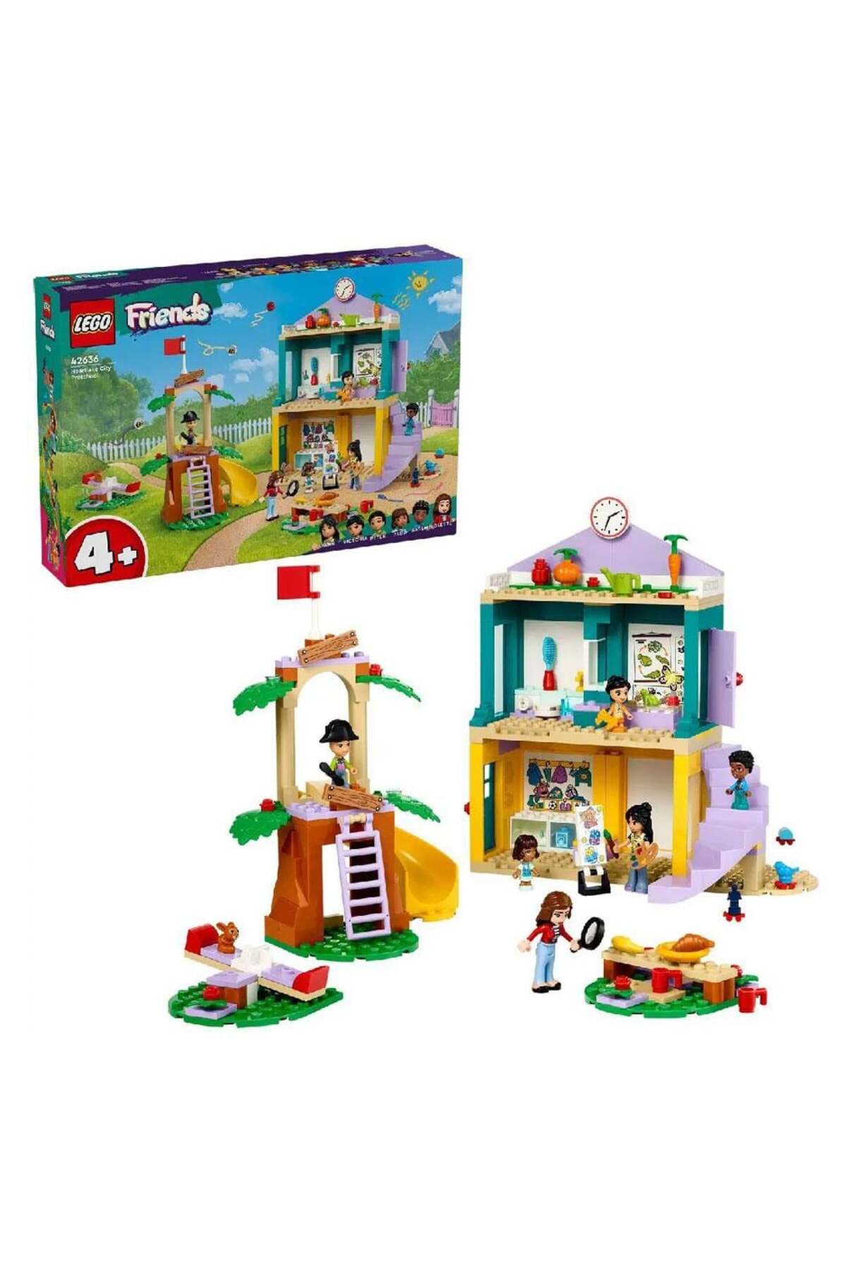 لگو و اسباب بازی های ساخت محور 42636 پیش دبستانی LEGO® FRIENDS HEARTLAKE CITY از ترکیه LEGO