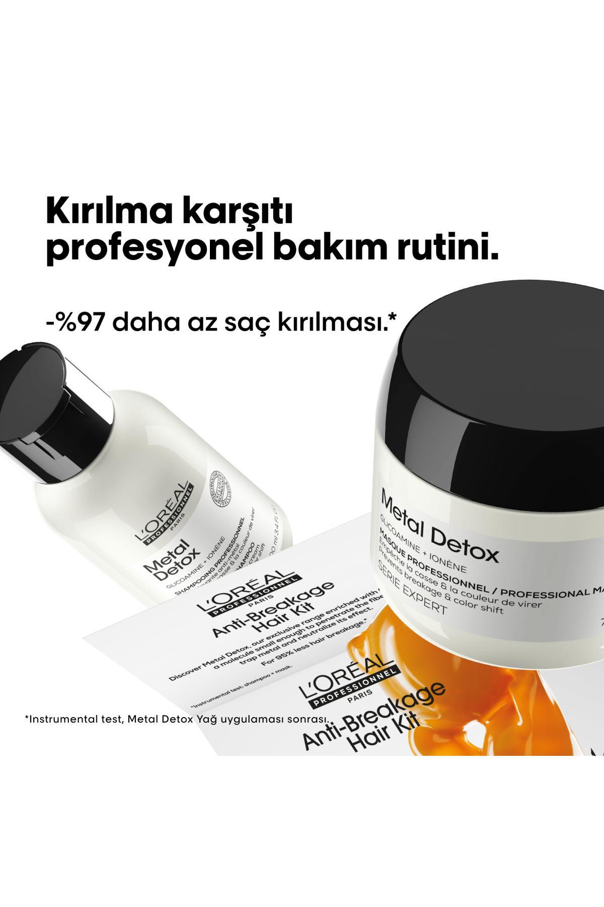 شامپو مردانه و زنانه LP SE METAL DETOX MINI DUO کیت L'oreal Professionnel