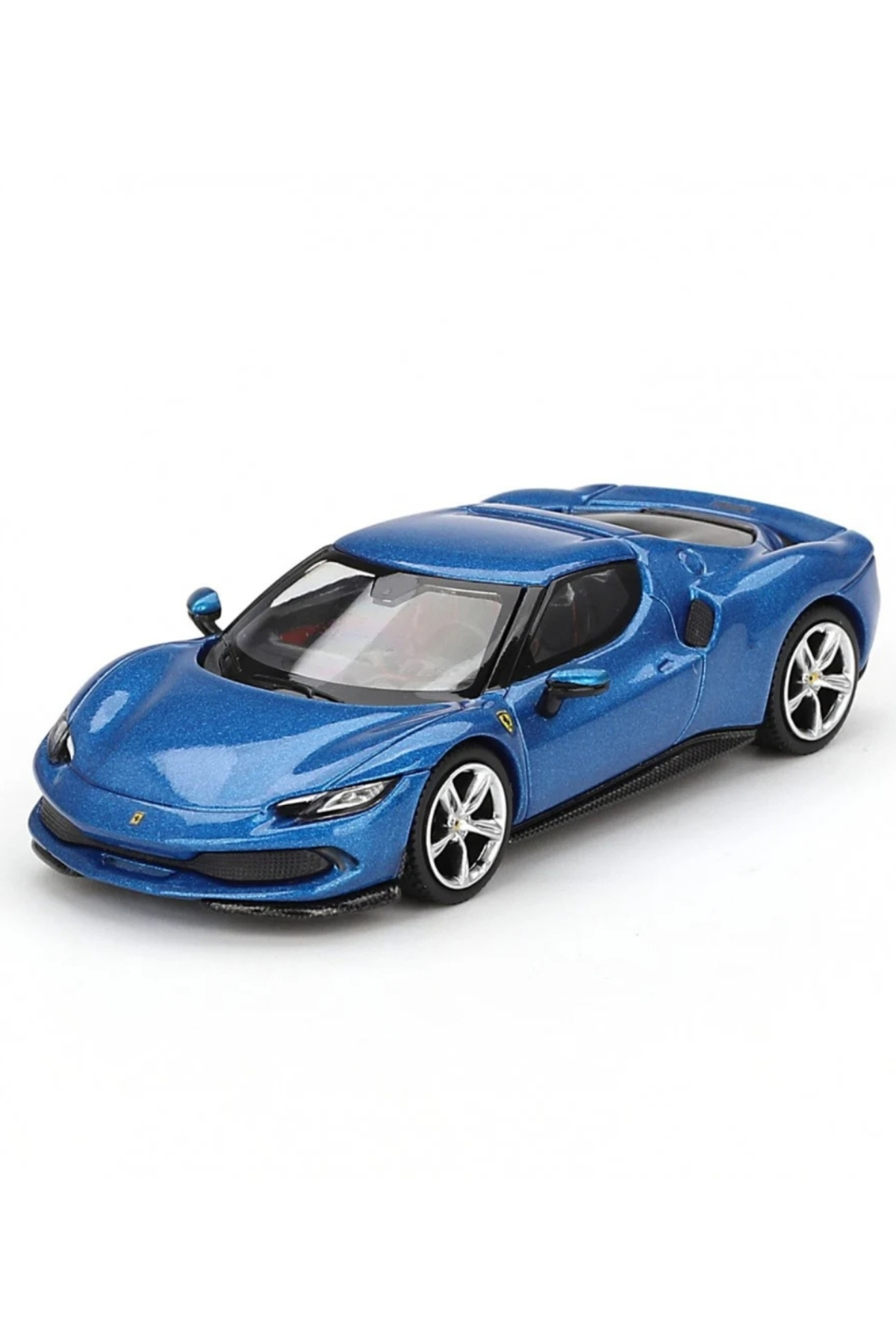 ماشین اسباب بازی 1 64 BBR FERRARI 296 GTB BLU CORSA Genel Markalar