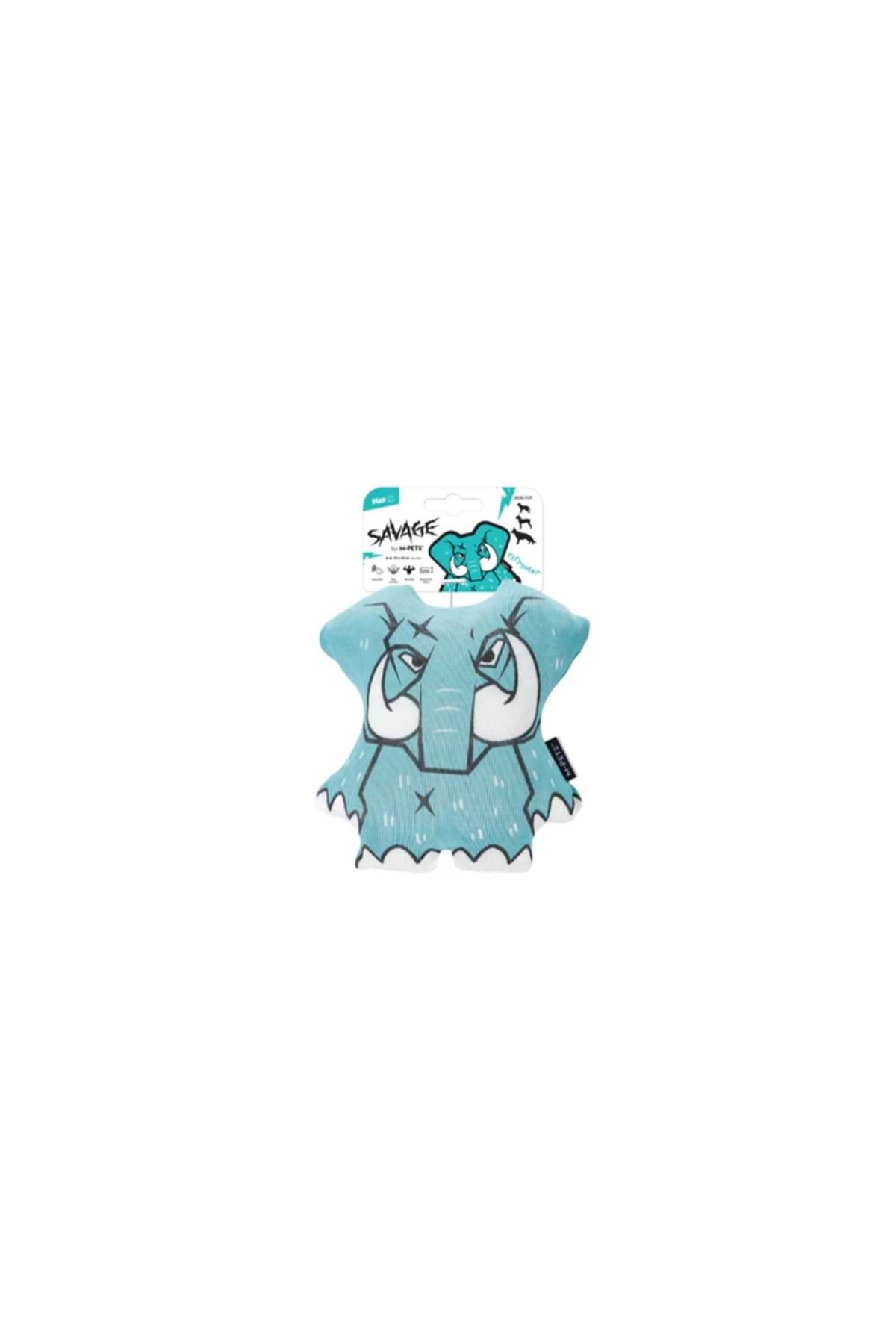 اسباب‌بازی سگ طرح فیل Savage Elephant از ام‌پتس M-PETS چندرنگ