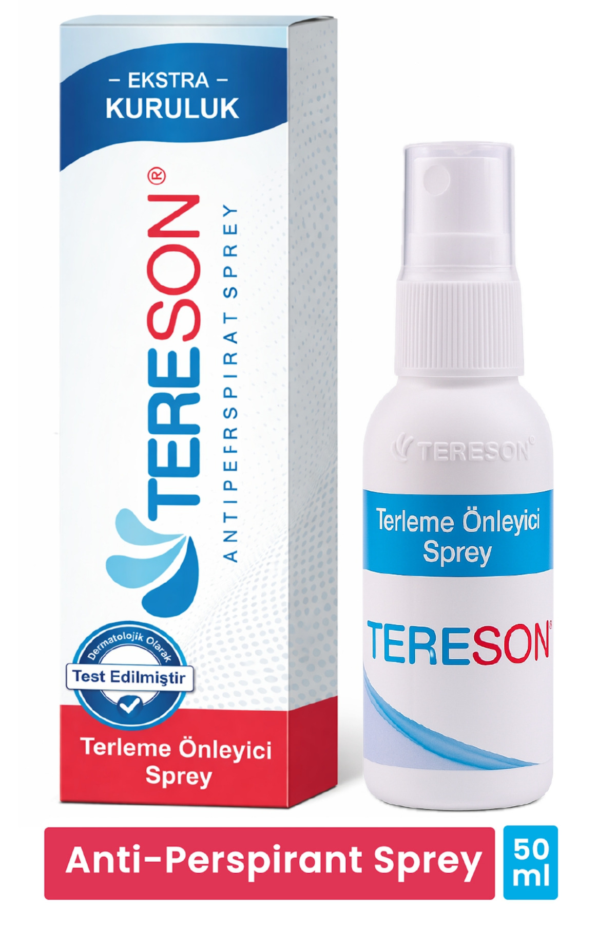 Tereson ضد تعریق اسپری پا و دست تهیه شده شخصی و سرپا Tereson 50 میلی لیتر