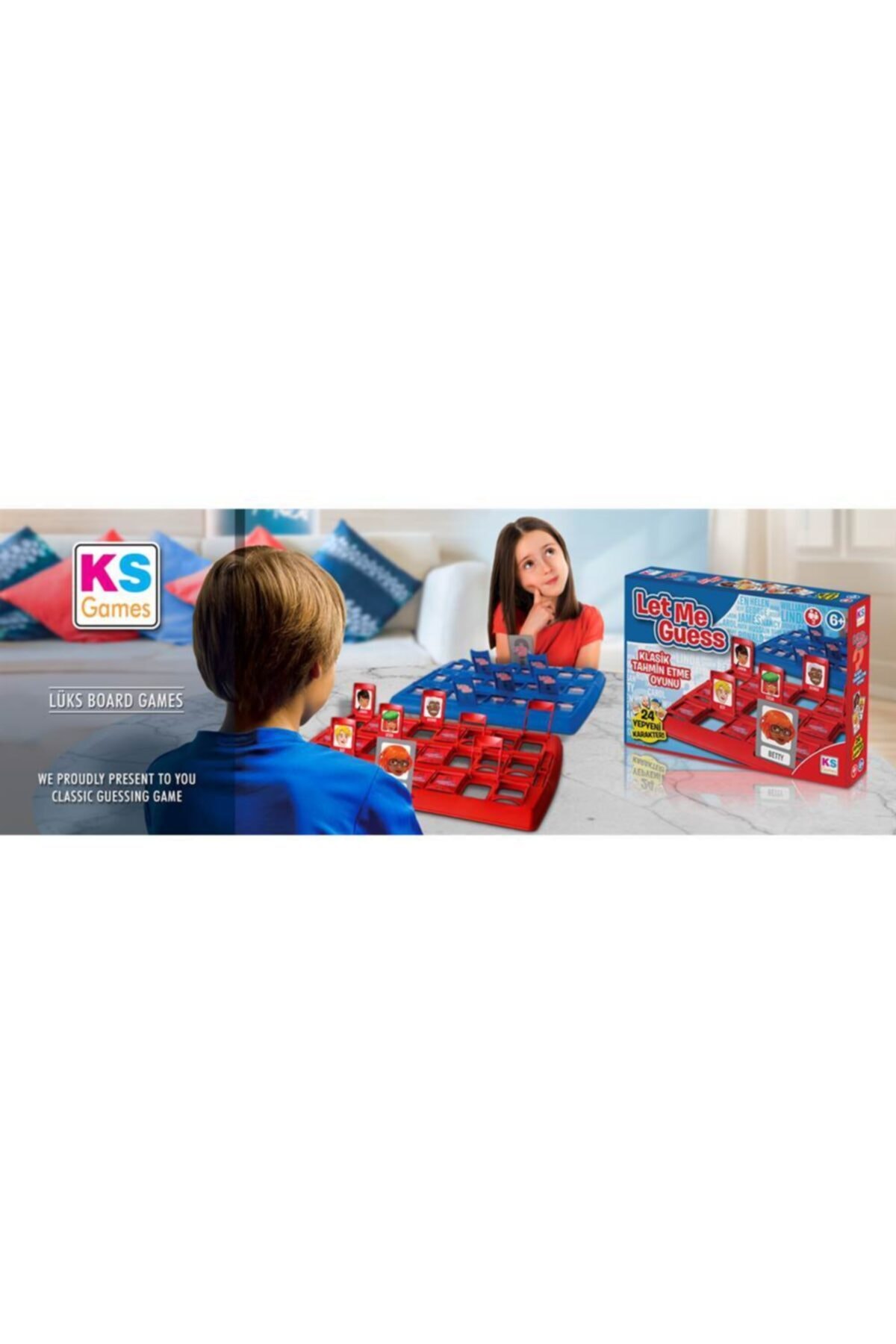 پازل بازی آموزشی LET ME GUESS FUN BOX GAME 25103 از ترکیه Ks Games