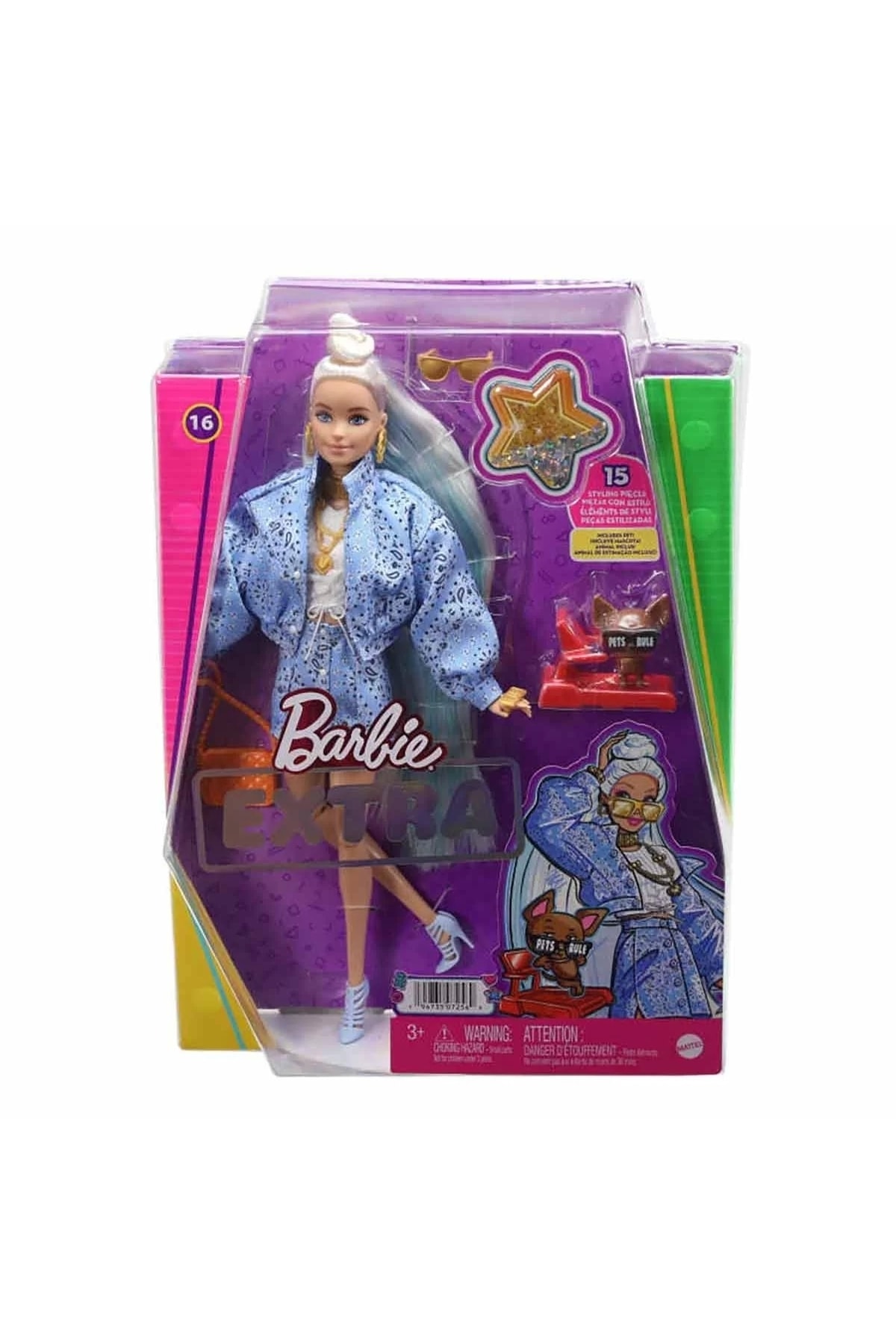 عروسک های اسباب بازی و لوازم جانبی اضافی کت شلوار آبی Barbie