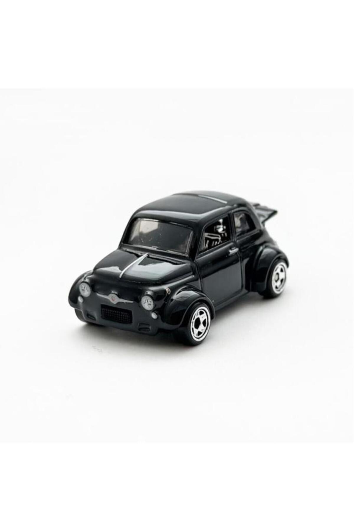 ماشین اسباب بازی سری نقره 60S FIAT 500 D MODIFICADO HRT81 JBY88 هات ویلز اورجینال HOT WHEELS