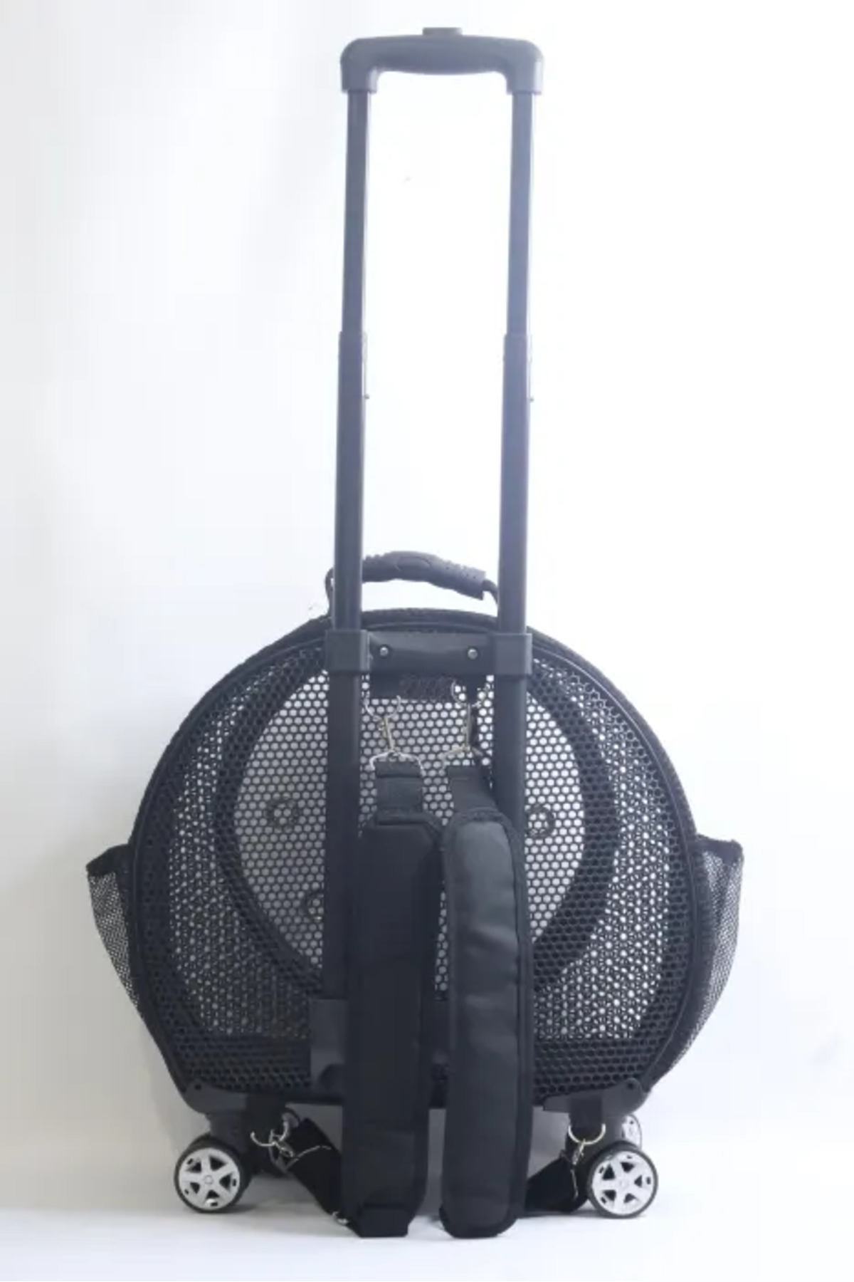 کیف حمل چرخ‌دار گربه و سگ میگنو Migno مدل DSP004، DIAMOND MODEL از سری SPACE، مشکی