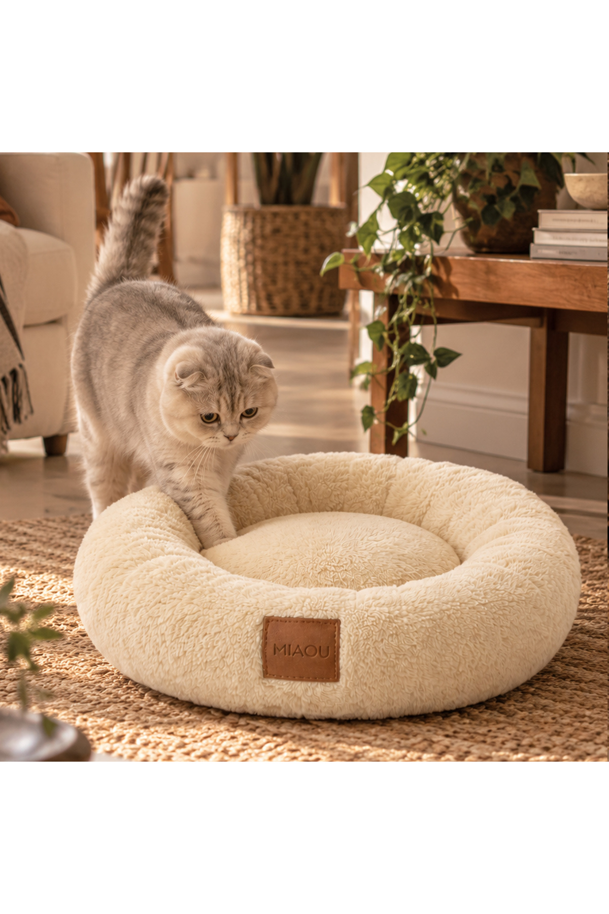 جای خواب سگ و گربه آلفادداگ دیزاین Alphadog Design مدل Bagel بژ
