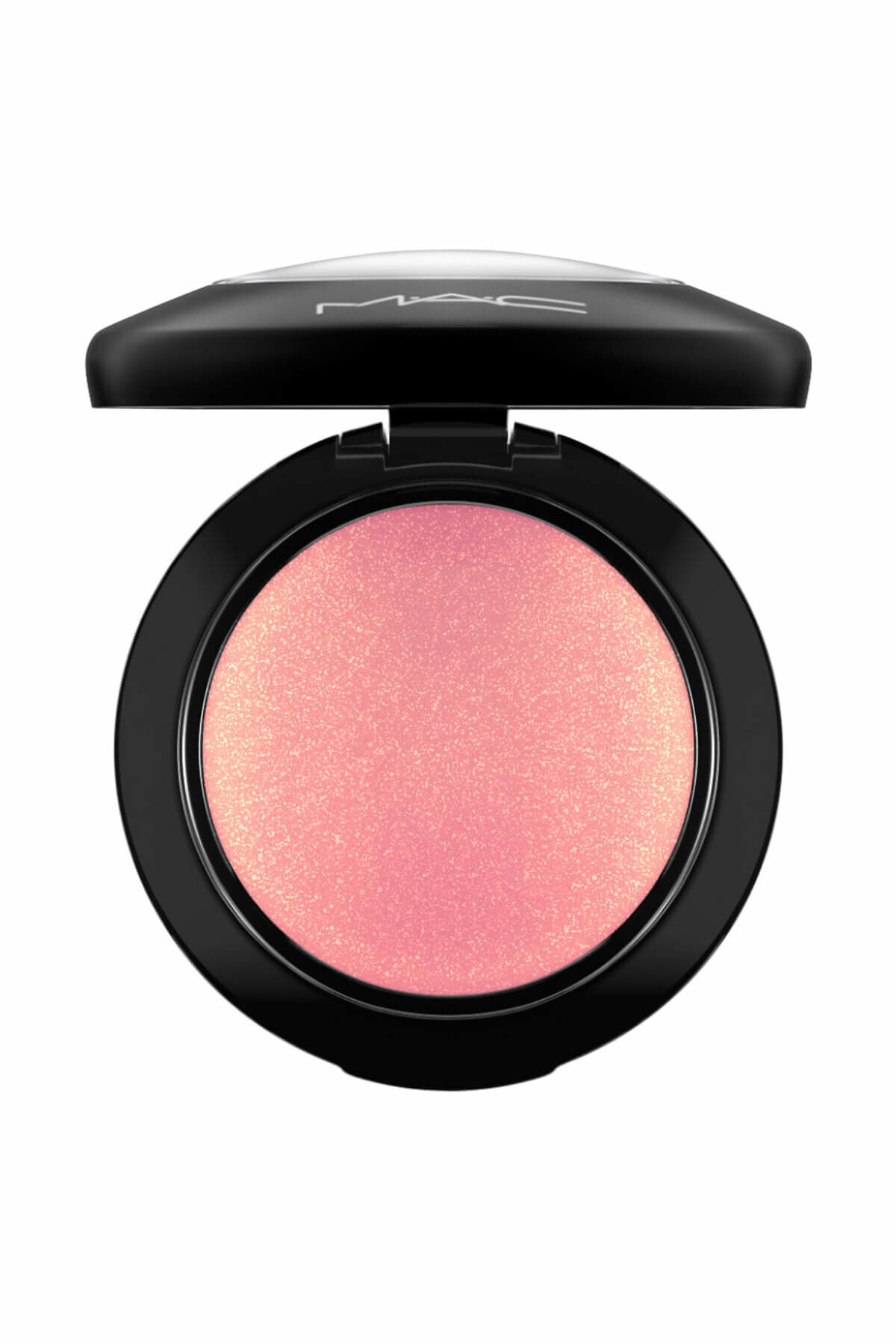 رژگونه فیکس Mineralize Blush مدل PETAL POWER صورتی مرجانی با درخشش طلایی حجم 3.5 میل مک MAC