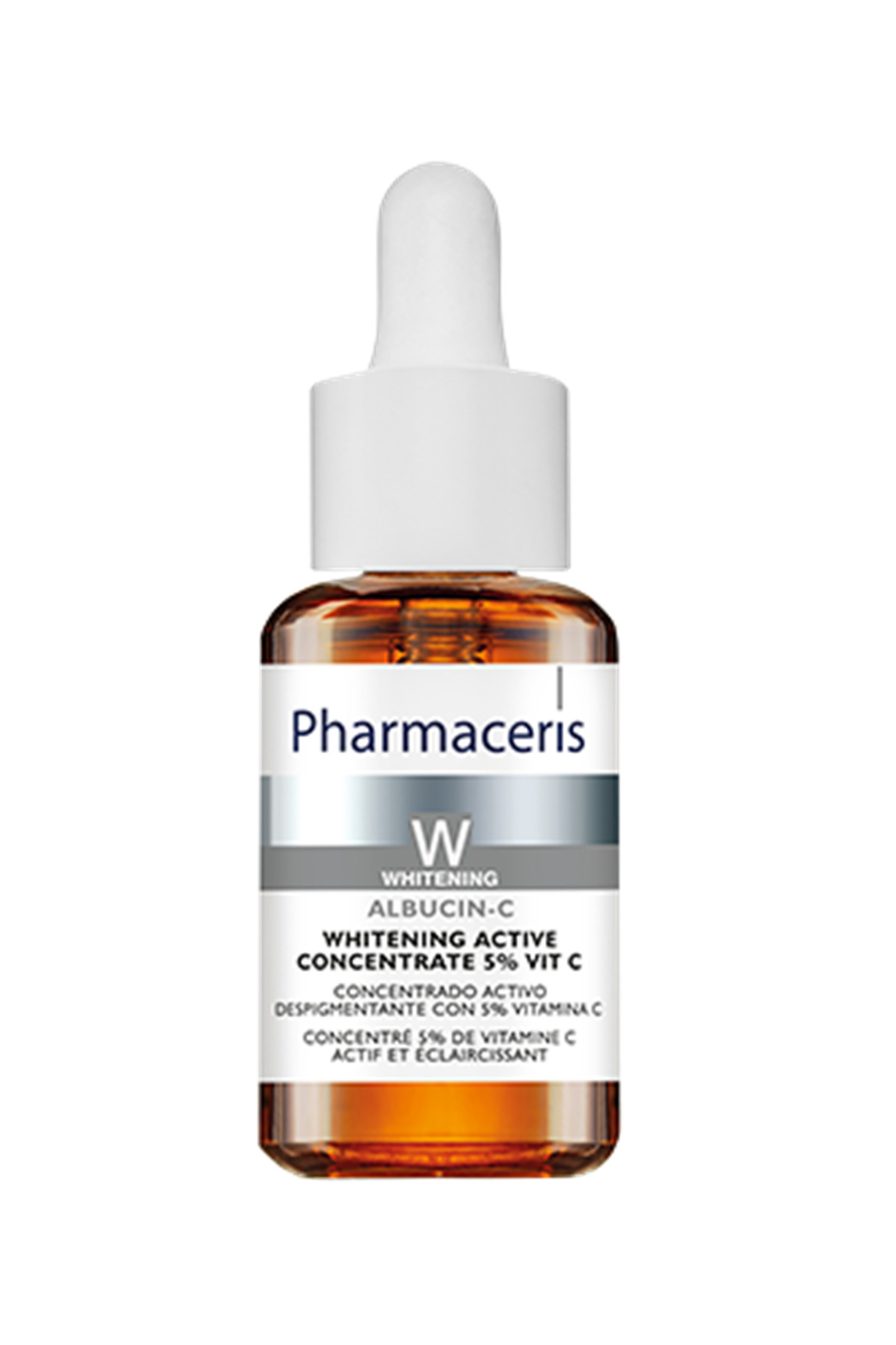 سرم پوست فارما سریس ALBUCIN C WHITENING ACTIVE CONCENTRATE 5% 30 میل اورجینال Pharmaceris