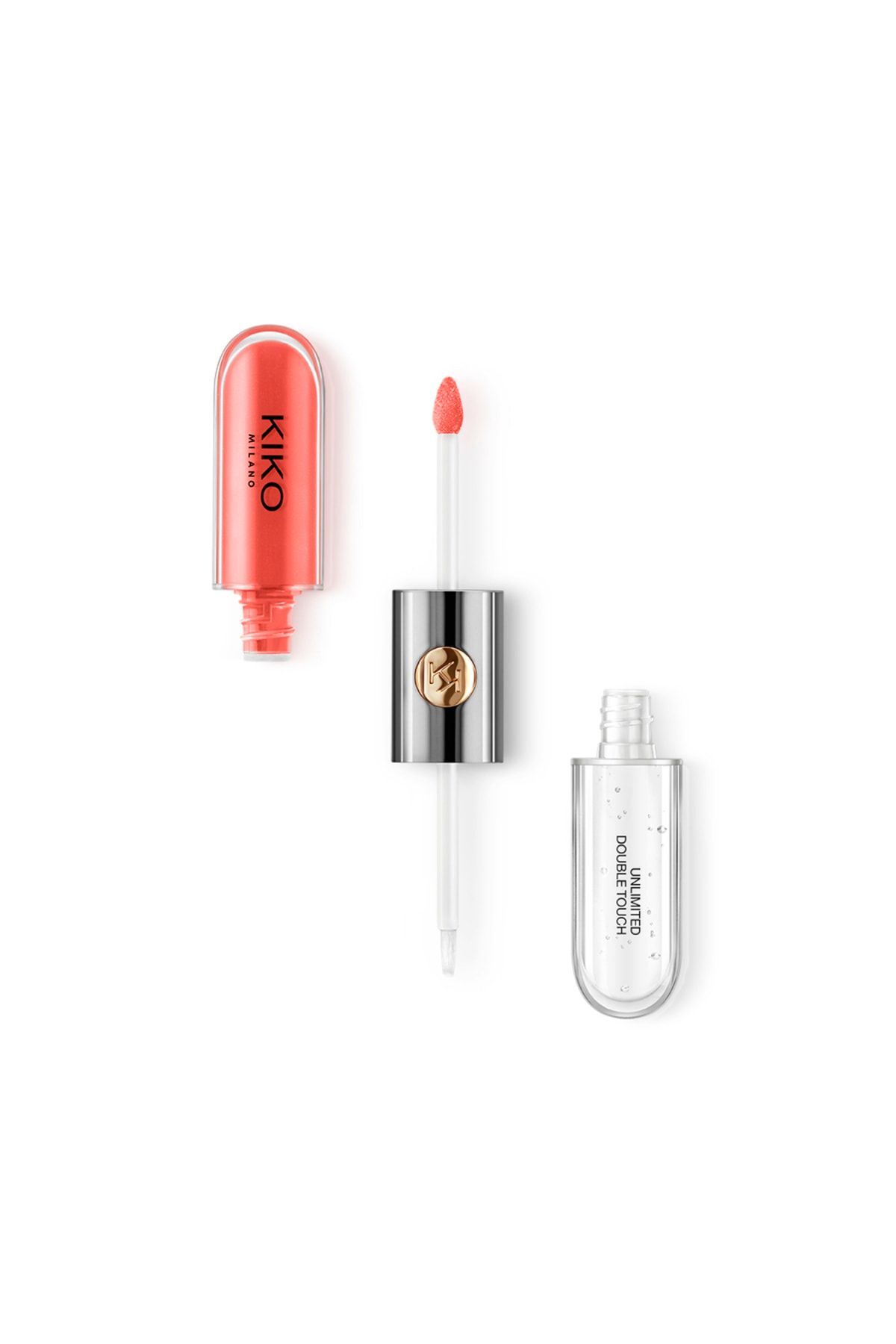 رژ لب مایع کیکو Unlimited Double Touch کد ۱۱۴ Orange Red اورنج رد