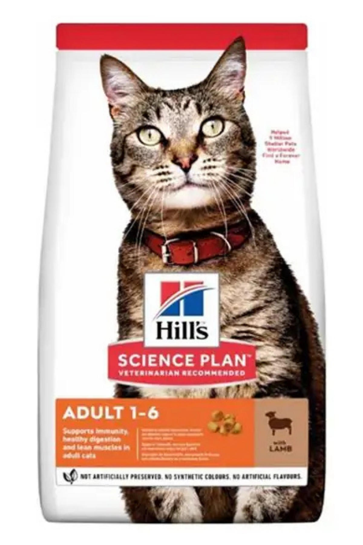 غذای خشک گربه بالغ هیلز Hill's Science Plan Optimal Care با طعم بره، ۱۰ کیلوگرم
