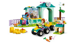 مجموعه ساختنی لگو LEGO فرندز کلینیک دامپزشکی حیوانات مزرعه مدل 42632، ۱۶۱ قطعه، حداقل سن ۴ سال
