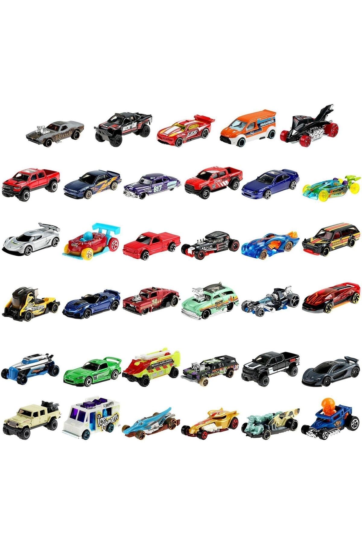 ماشین اسباب بازی مجموعه های 36 LI CAR SET WHEELES COLLECTOR هات ویلز اورجینال HOT WHEELS