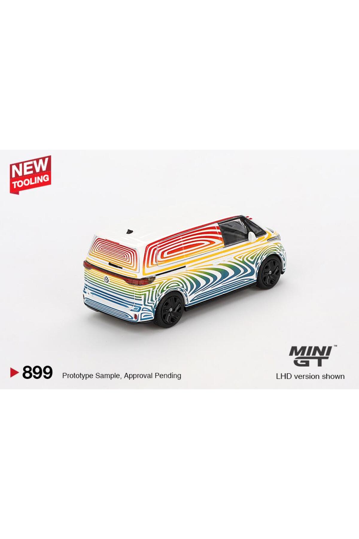 مدل خودرو شناسه فولکس واگن BUZZ PROTOTYPE RAINBOW 899 اورجینال mini gt