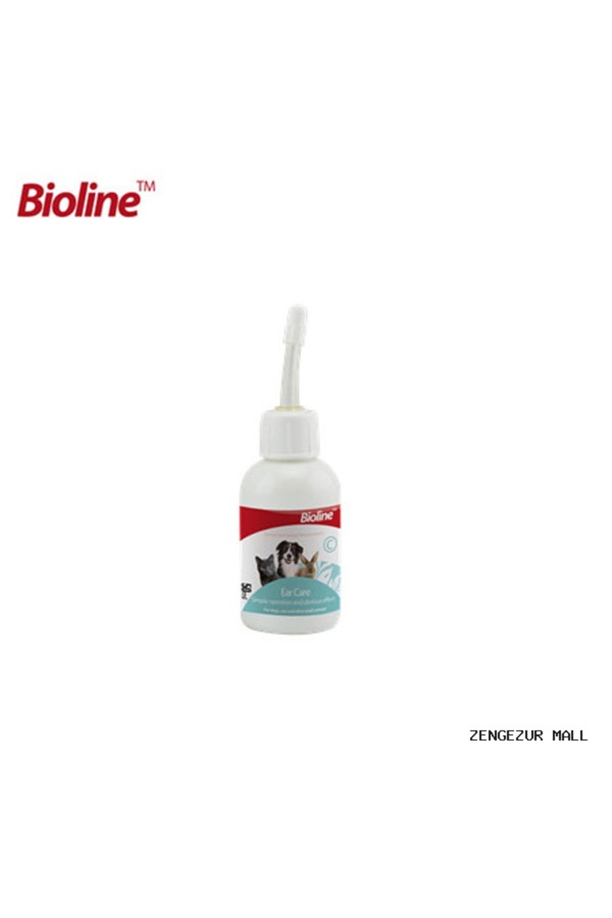 لوسیون پاک‌کننده گوش سگ بایولاین Bioline (180838)، ۵۰ میلی‌لیتر