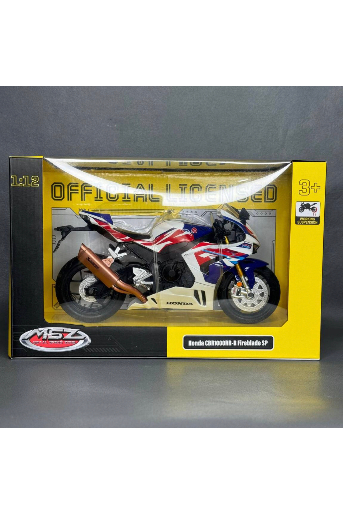مدل خودرو موتورسیکلت دیکست هوندا CBR1000RR 1:12 – و مجموعه فلزی MAISTO دارای مجوز اورجینال Maisto Diecast