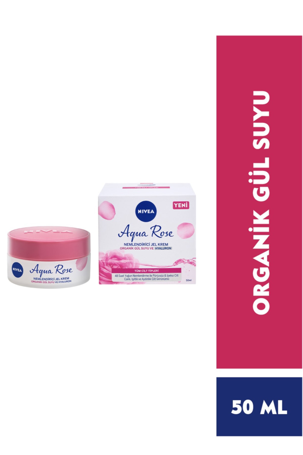 NIVEA ژل کرم مرطوب کننده گلابی آبی 50 میلی لیتر گلسوی
