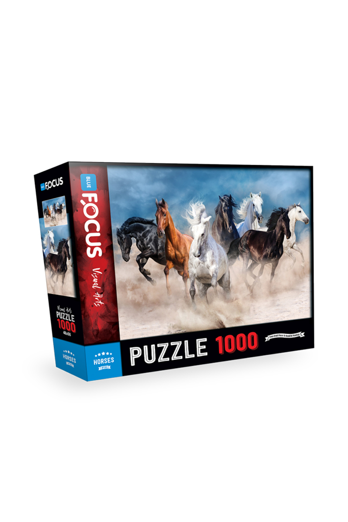 پازل 1000 تکه اسب اورجینال Blue Focus