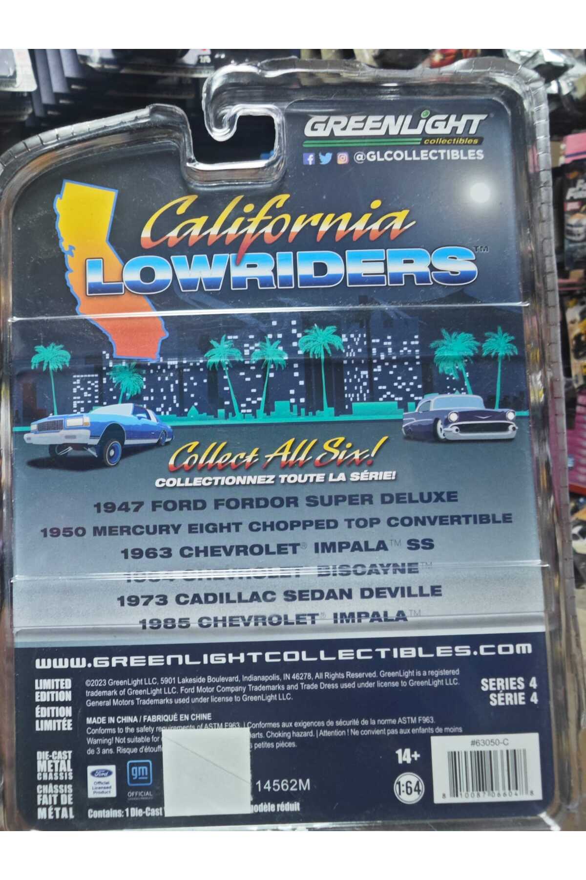 مدل خودرو CHEVROLET IMPALA SS 1963 اورجینال Greenlight
