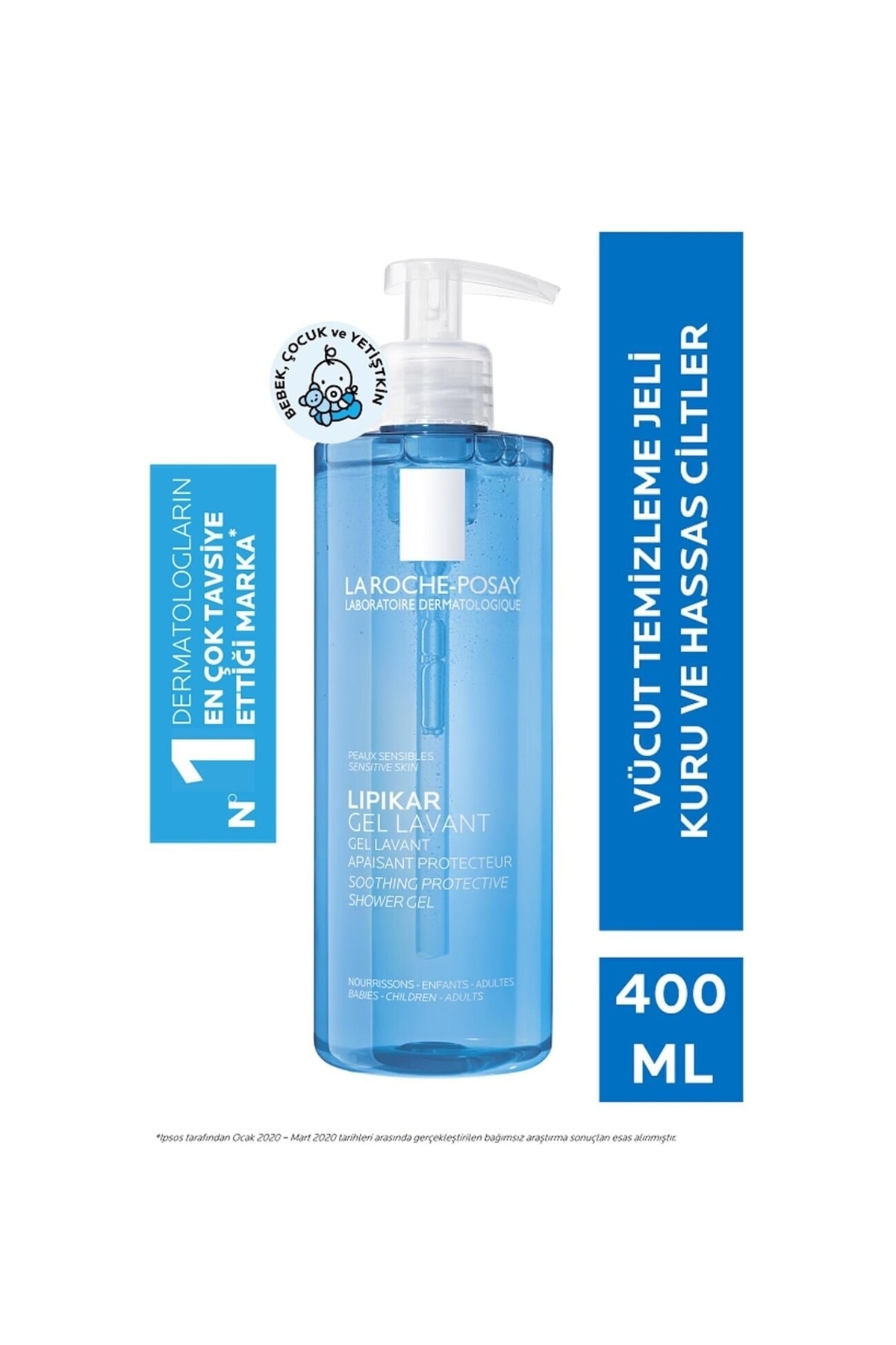 La Roche Posay ژل شوینده لا روش پوزی 400 میلی لیتر