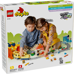 مجموعه ساختنی قطار بزرگ تعاملی محله لگو LEGO دوپلو DUPLO مدل 10428، ۱۰۳ قطعه