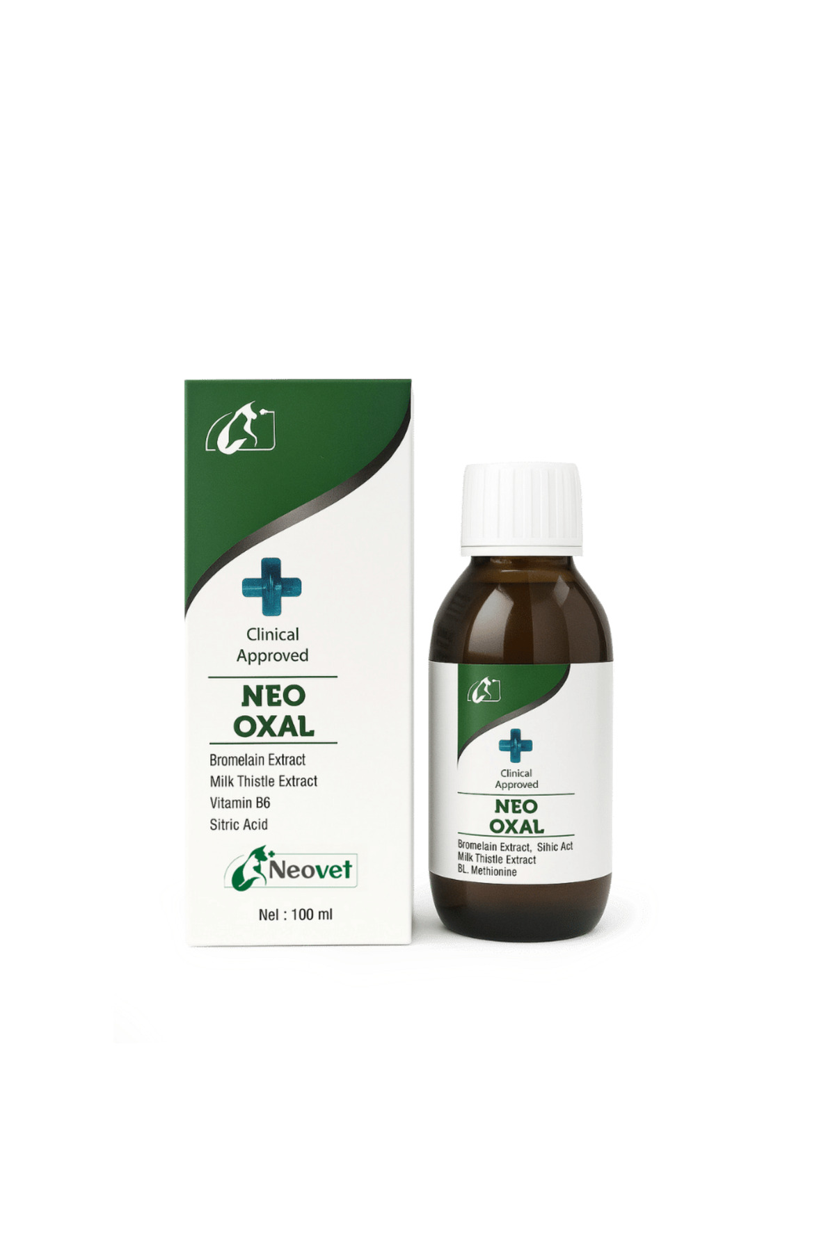 مکمل پشتیبان دستگاه ادراری سگ و گربه Neo Oxal از نئووت Neovet