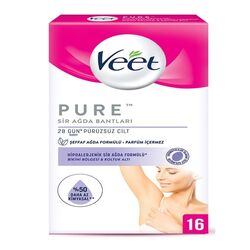 نوار موم ویت Veet مخصوص ناحیه بیکینی و زیر بغل، ۱۶ عدد
