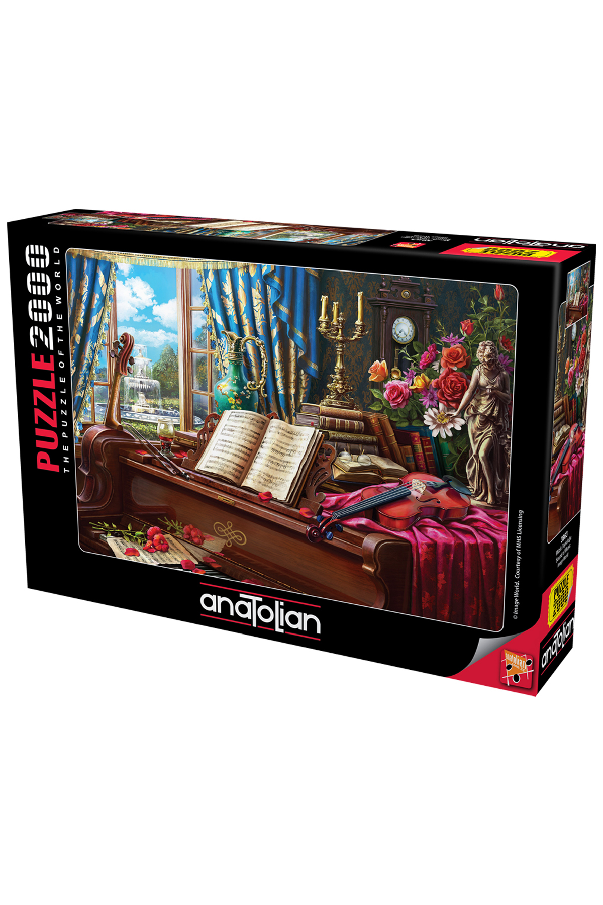 پازل انجمن موسیقی 2000 قطعه 3963 اورجینال Anatolian Puzzle
