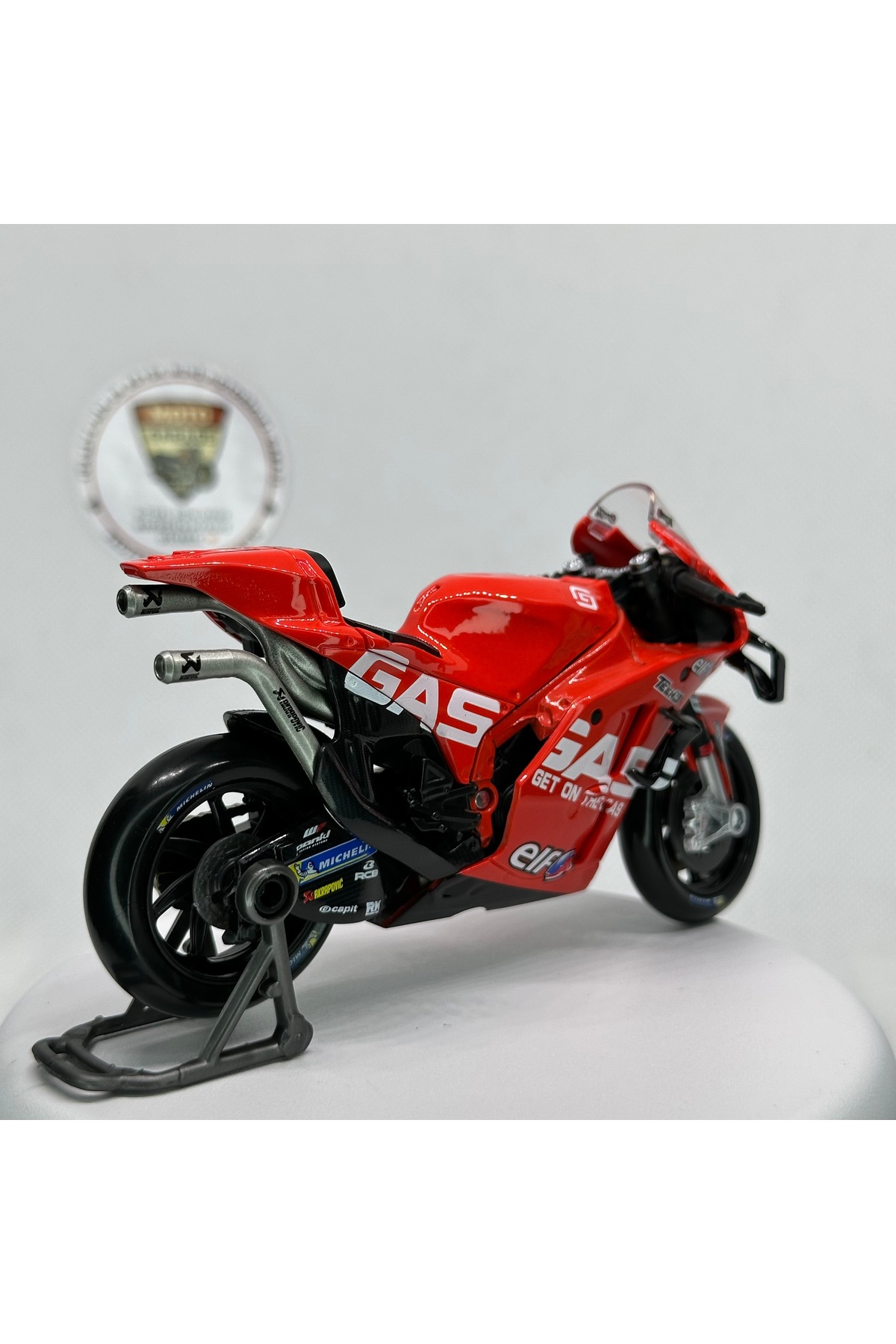 مدل خودرو GASGAS MOTOGP RACING 1:18 DIECAST MODEL MOTORCYCLE – METAL اورجینال Maisto Diecast