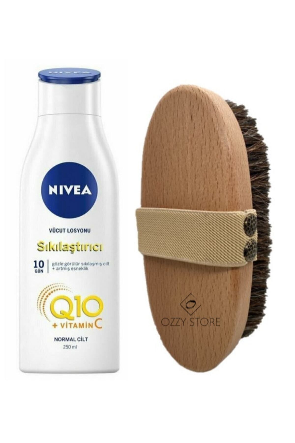 NIVEA محصول محلی برس حمام اسبی طبیعی و لوسیون بدن تنگ کننده 250 میلی لیتر
