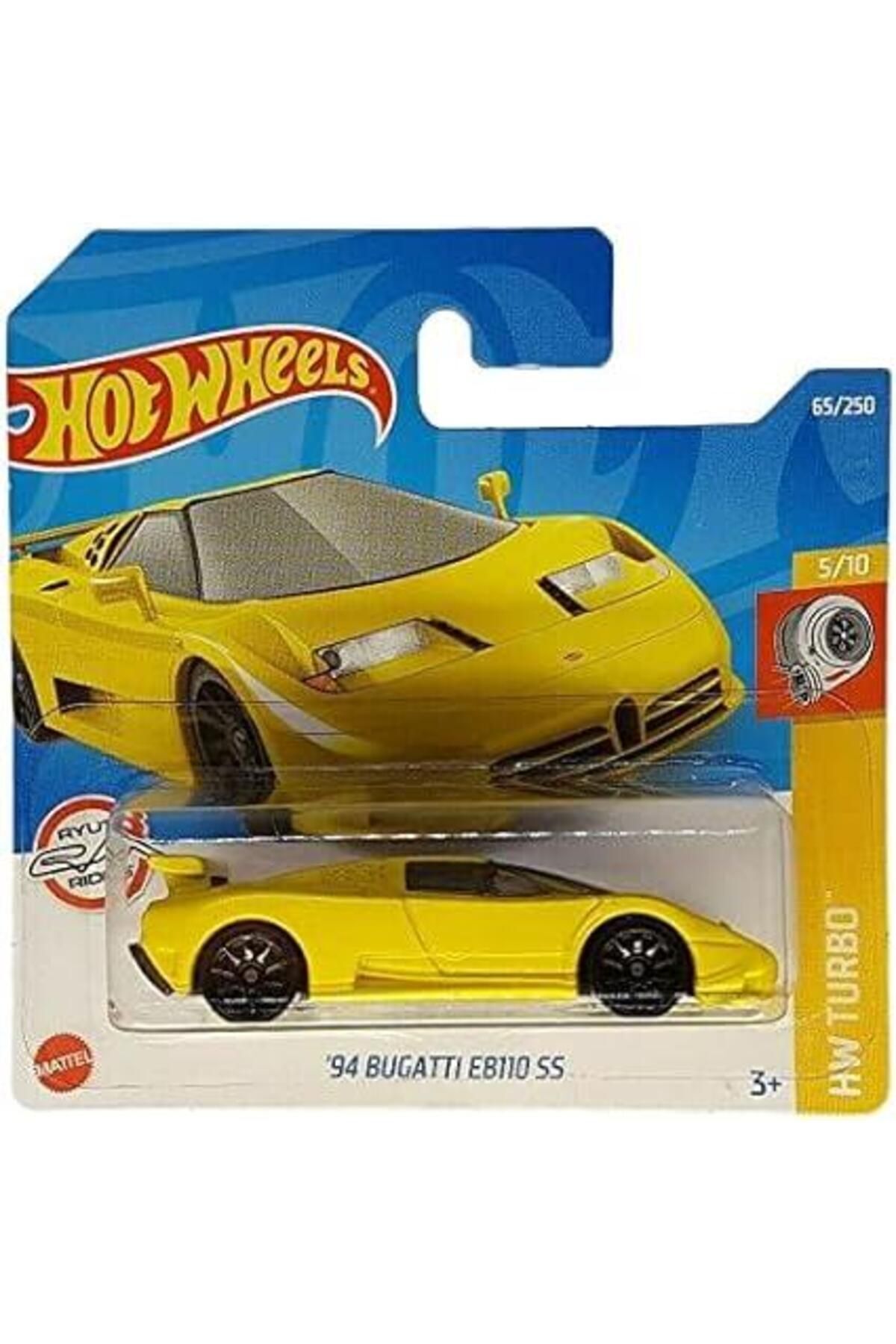 مدل خودرو ماشین بوگاتی EB110 SS HW TURBO 5 10 65 250 94 اورجینال HOT WHEELS