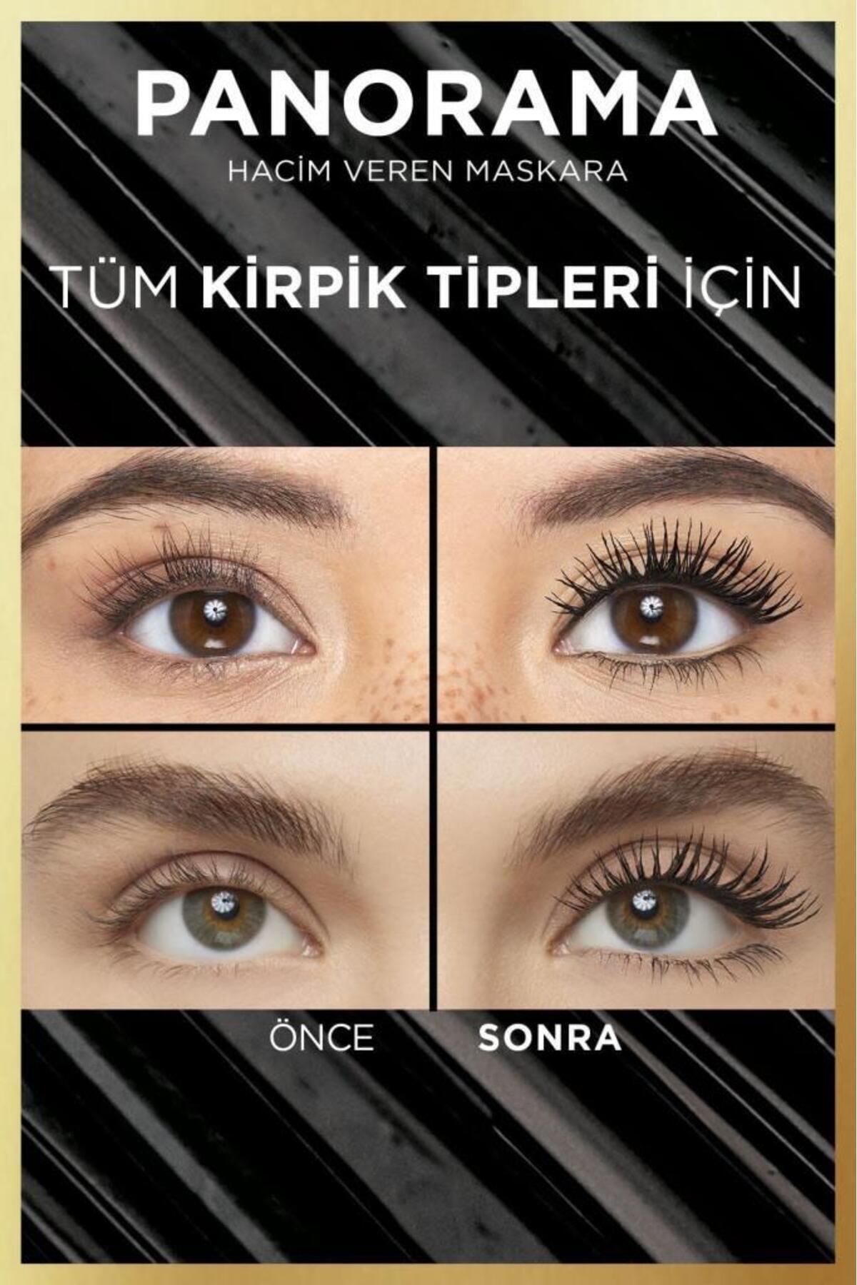 ریمل PANORAMA VOLUMIZING با FURL &amp; LIFT EFFECT مشکی DEMBA1723 L'Oreal Paris