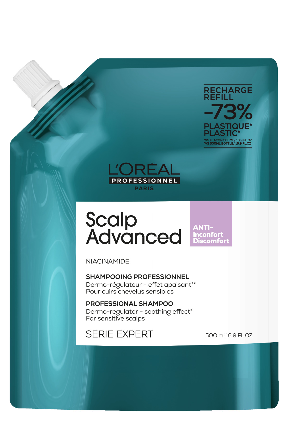 شامپو مردانه و زنانه 500 میل حرفه ای پیشرفته PROFESSIONAL ADVANCED L'oreal Professionnel