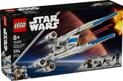 مجموعه ساختنی جنگنده ستاره‌ای U-Wing شورشیان جنگ ستارگان لگو LEGO مدل 75399، ۵۹۴ قطعه، حداقل سن ۸ سال